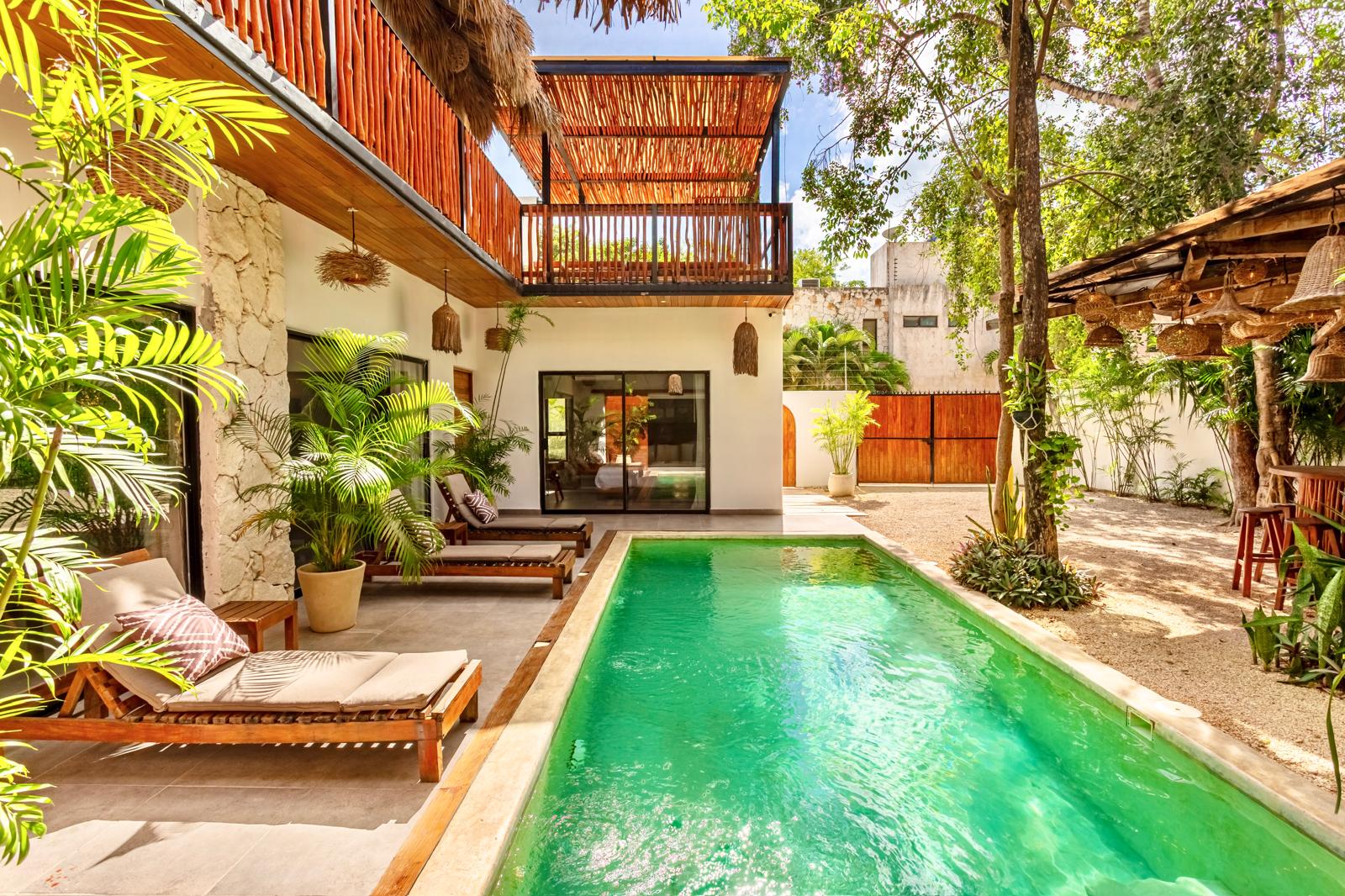 Twin Palms: Doble Villa con Piscina y Jacuzzi — Tulum, Quintana Roo — vacation rental