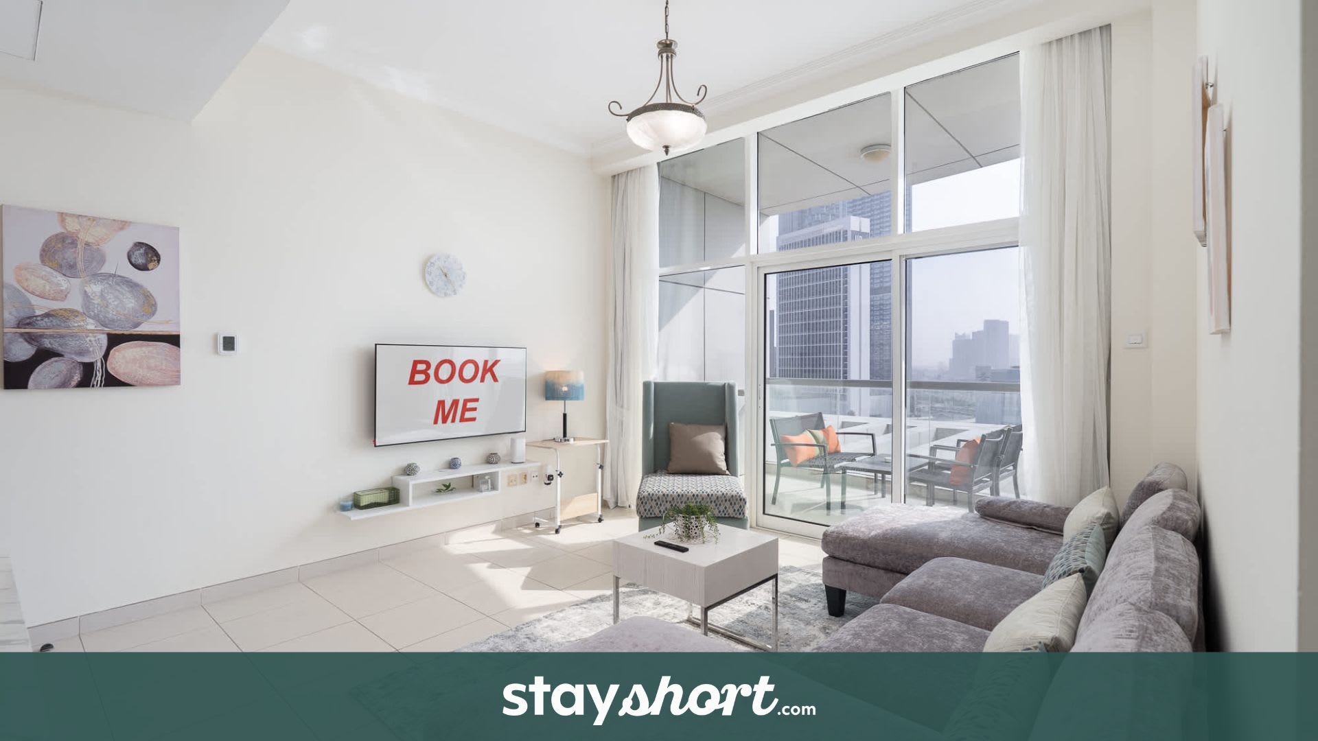 StayShort - Cozy 1BR apartment in Business Bay that Sleeps 2 — Business Bay, Dubai — vacation rental