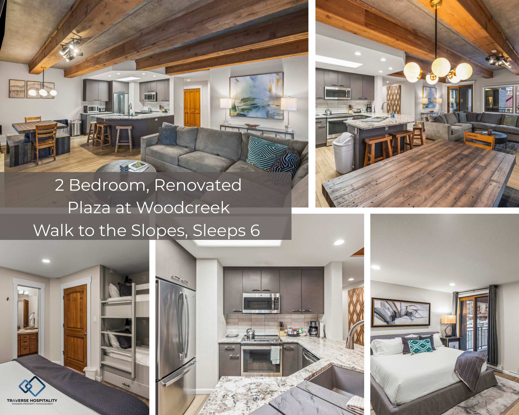 Modern Cozy at the Plaza, 2 Bed, With a View — Crested Butte, CO — vacation rental