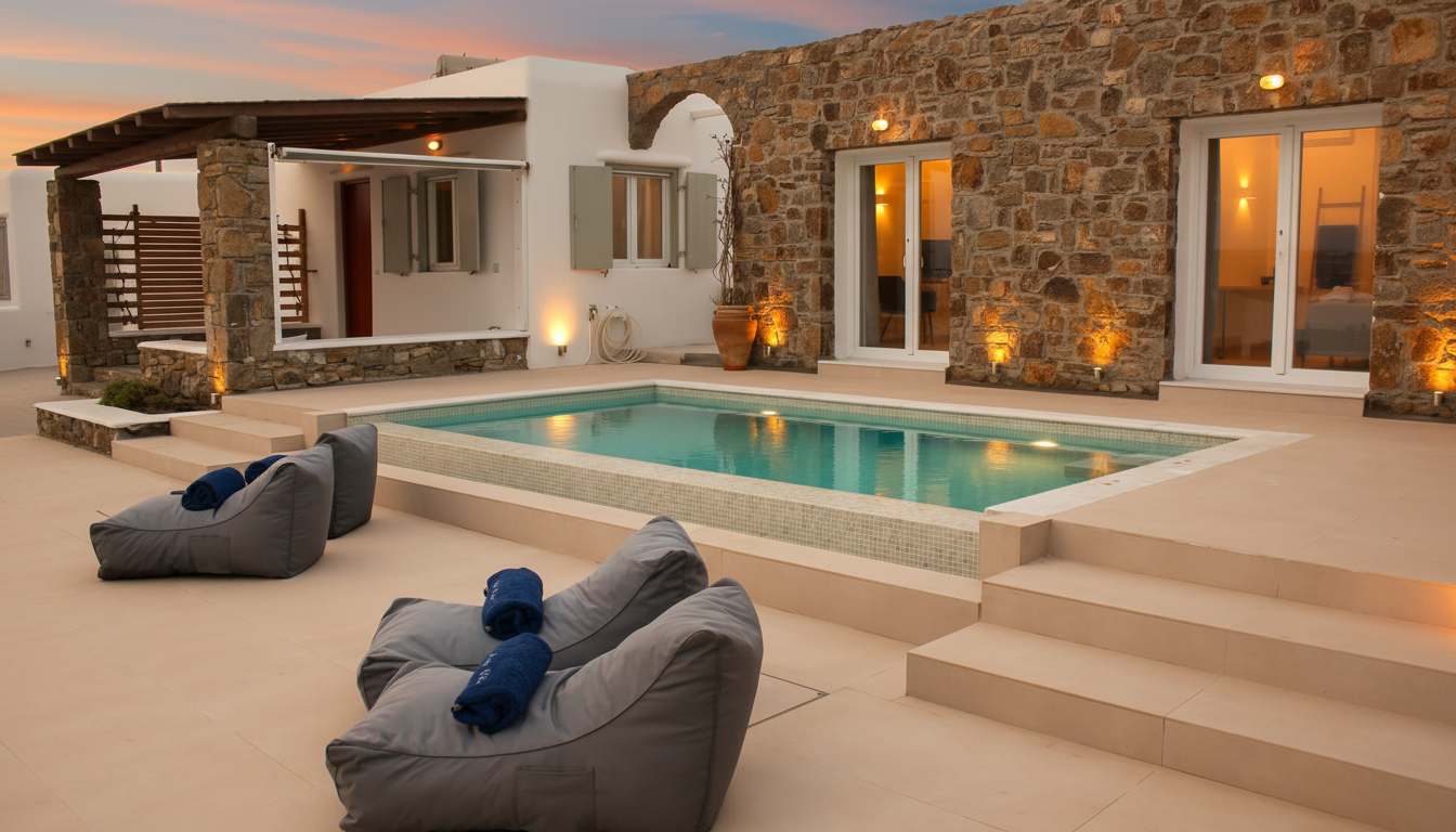 Premium Bright Design Villa with Pool in Mykonos — photo 5