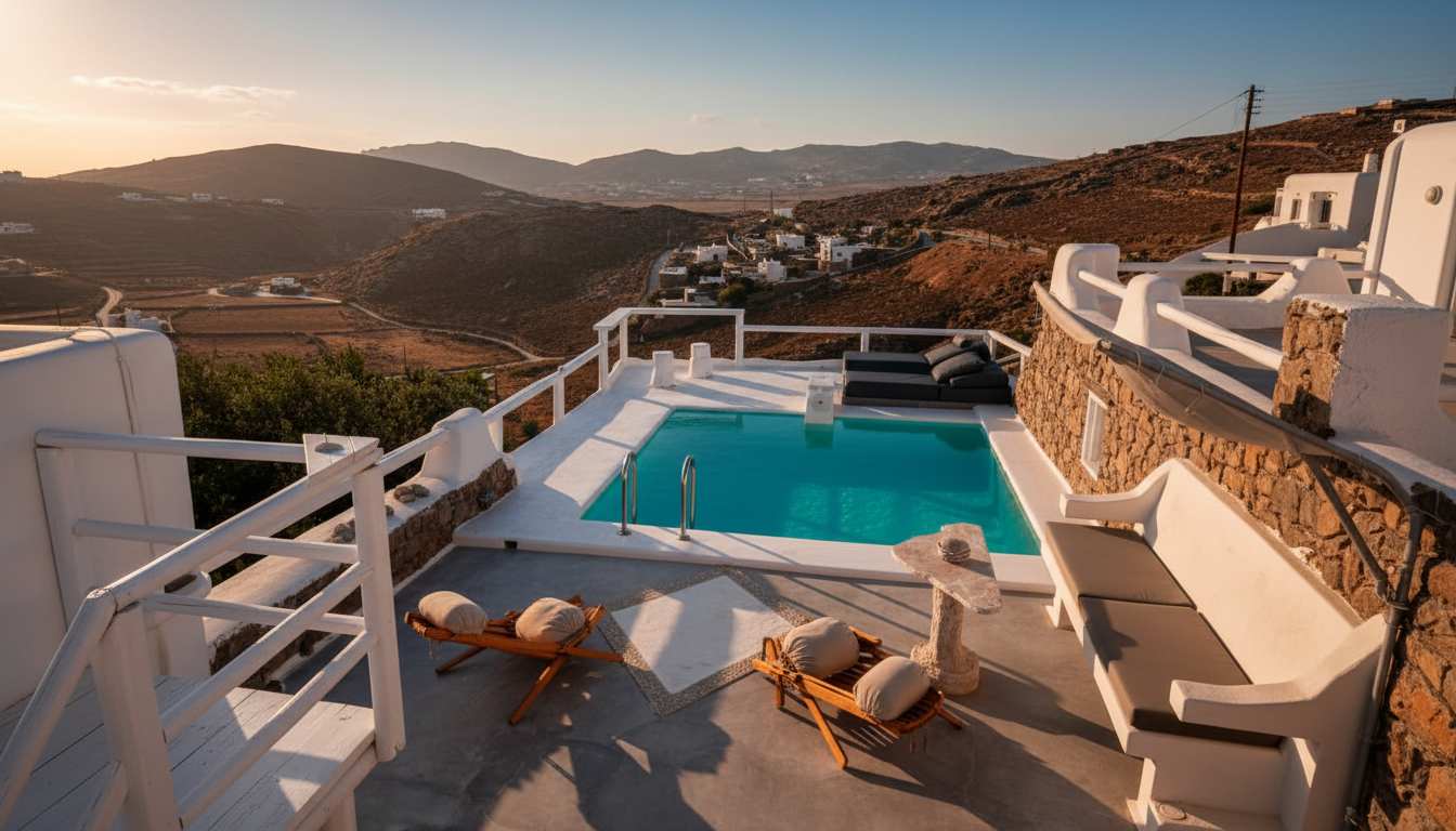 Premium Panormos Villa Escape with Swimming Pool — holiday rental in Mykonos