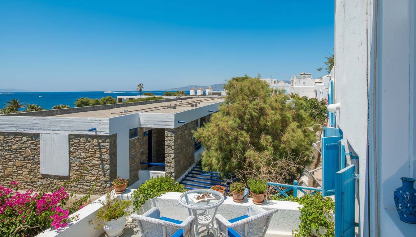 Elegant Traditional House in Mykonos Centre in Mykonos — photo 2