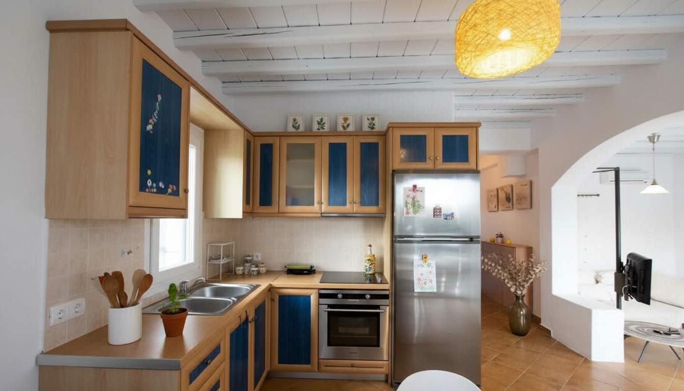 Charming 3 Bd House in Ano Mera Village in Mykonos — photo 5