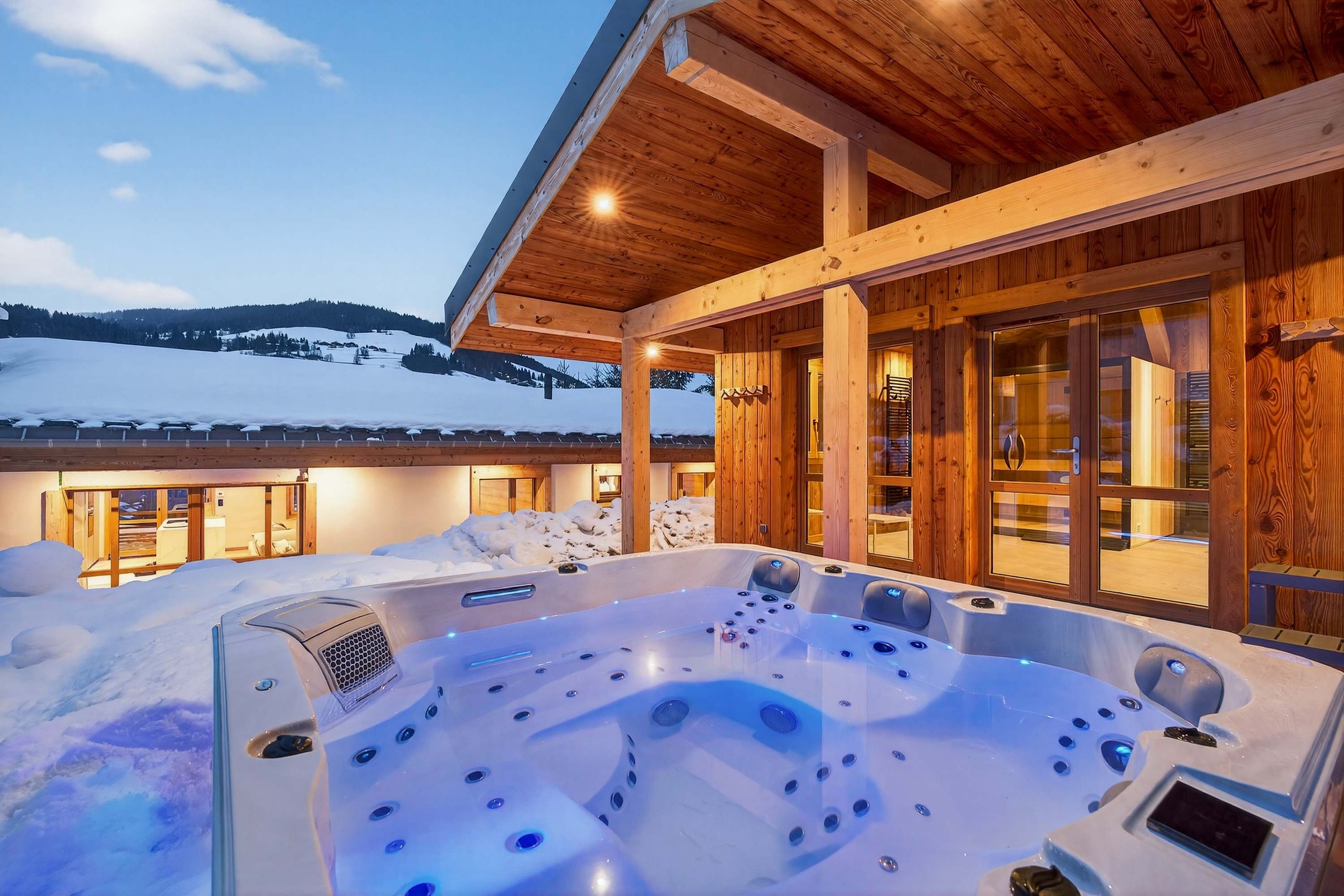 Luxury Chalet with Private Spa & Wellness Area — Megève, Auvergne-Rhône-Alpes — vacation rental