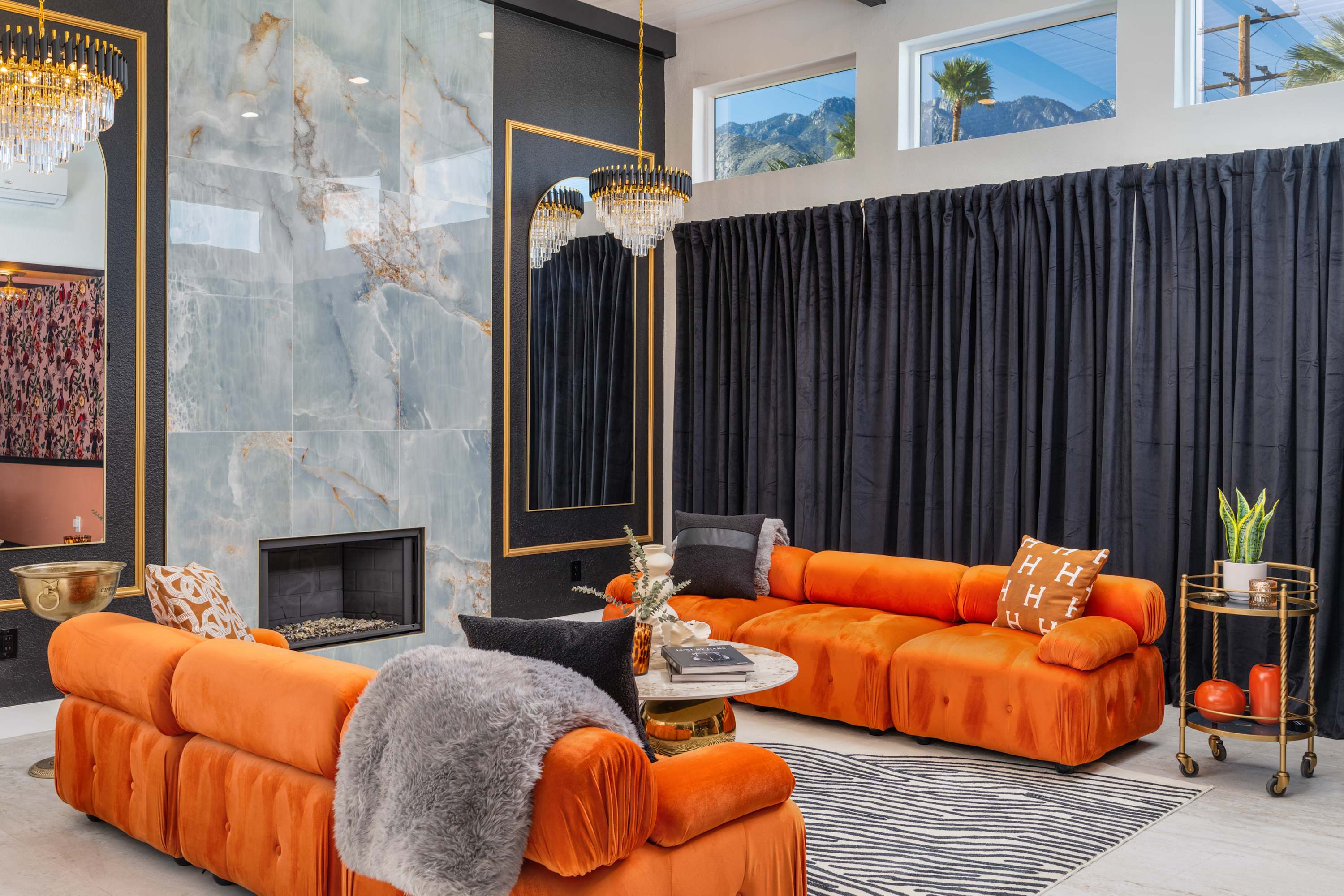 7 King Bed | Pool | Gym Accs | Old Hollywood Oasis