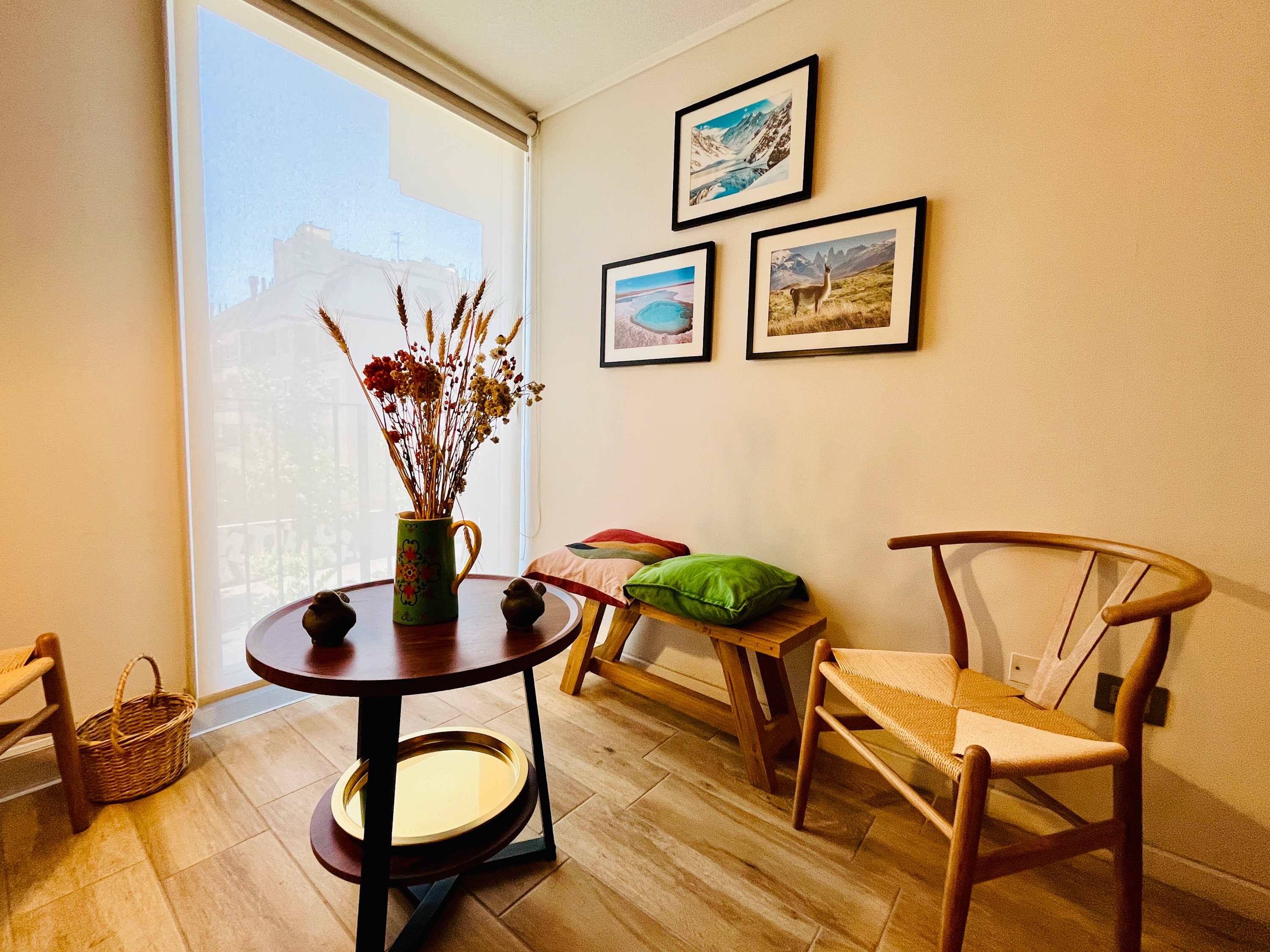 Downtown Santiago Studio w/ Free Parking & AC Gym Access