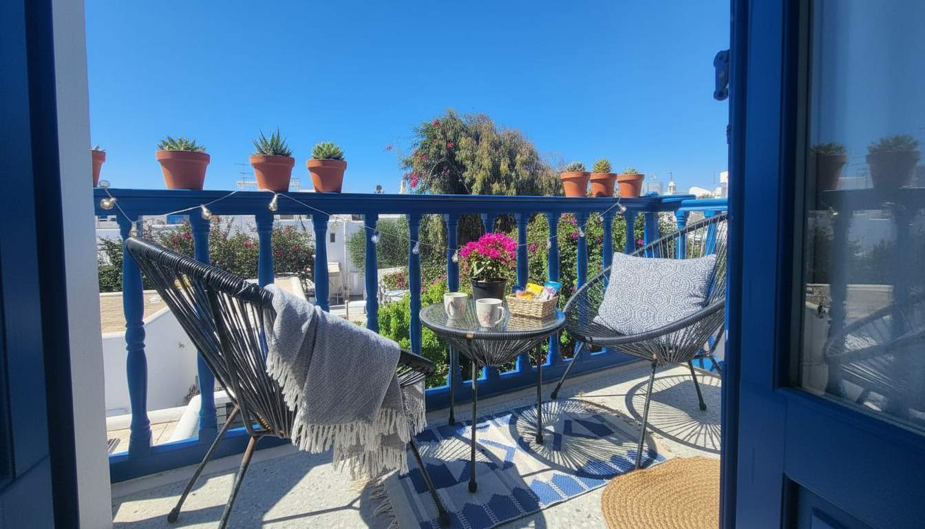 Stylish Central Maisonette with Beautiful Terrace — holiday rental in Mykonos