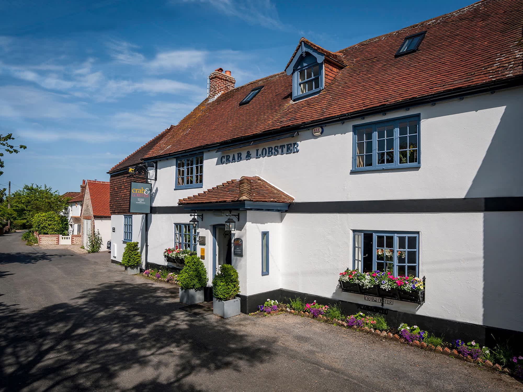 The Crab and Lobster in Sidlesham serves fine food and wine, and a perfect spot for a special meal.