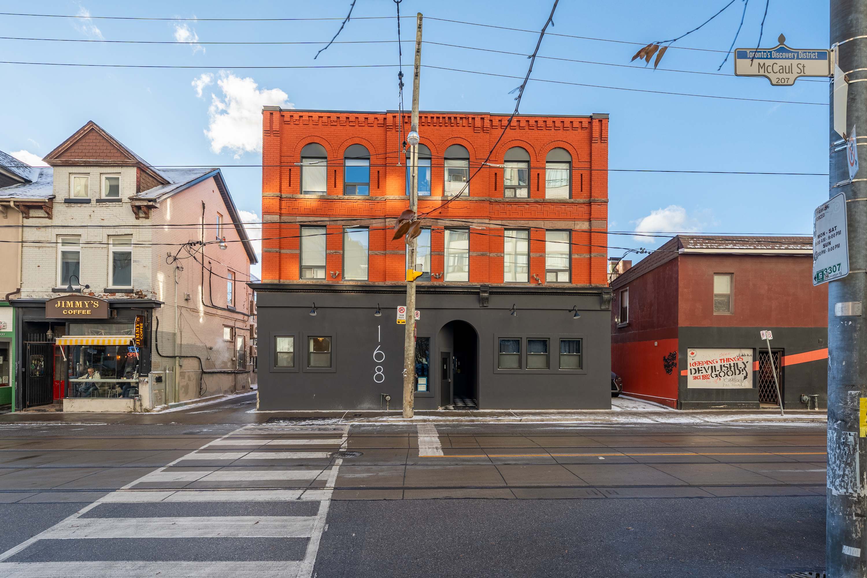 Building exterior and entrance 