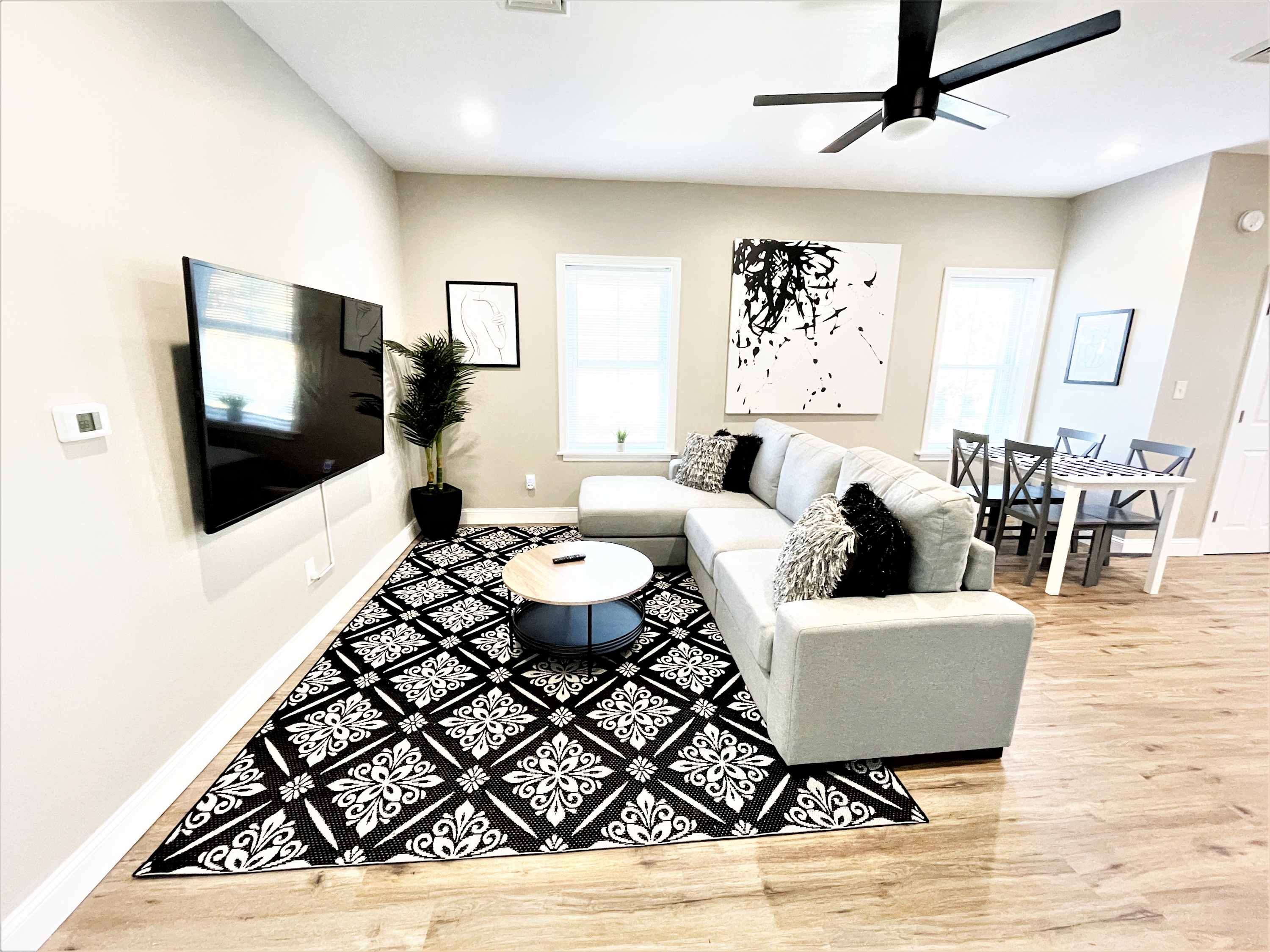 Modern Loft with Skyline Views
