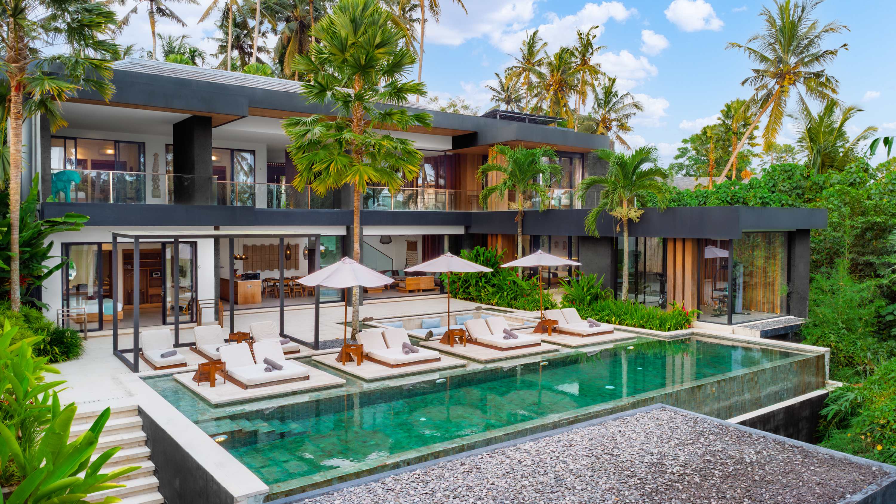 Ahava: 6BR Family Villa w/Infinity Pool, Gym & Spa — Ubud, Bali — vacation rental