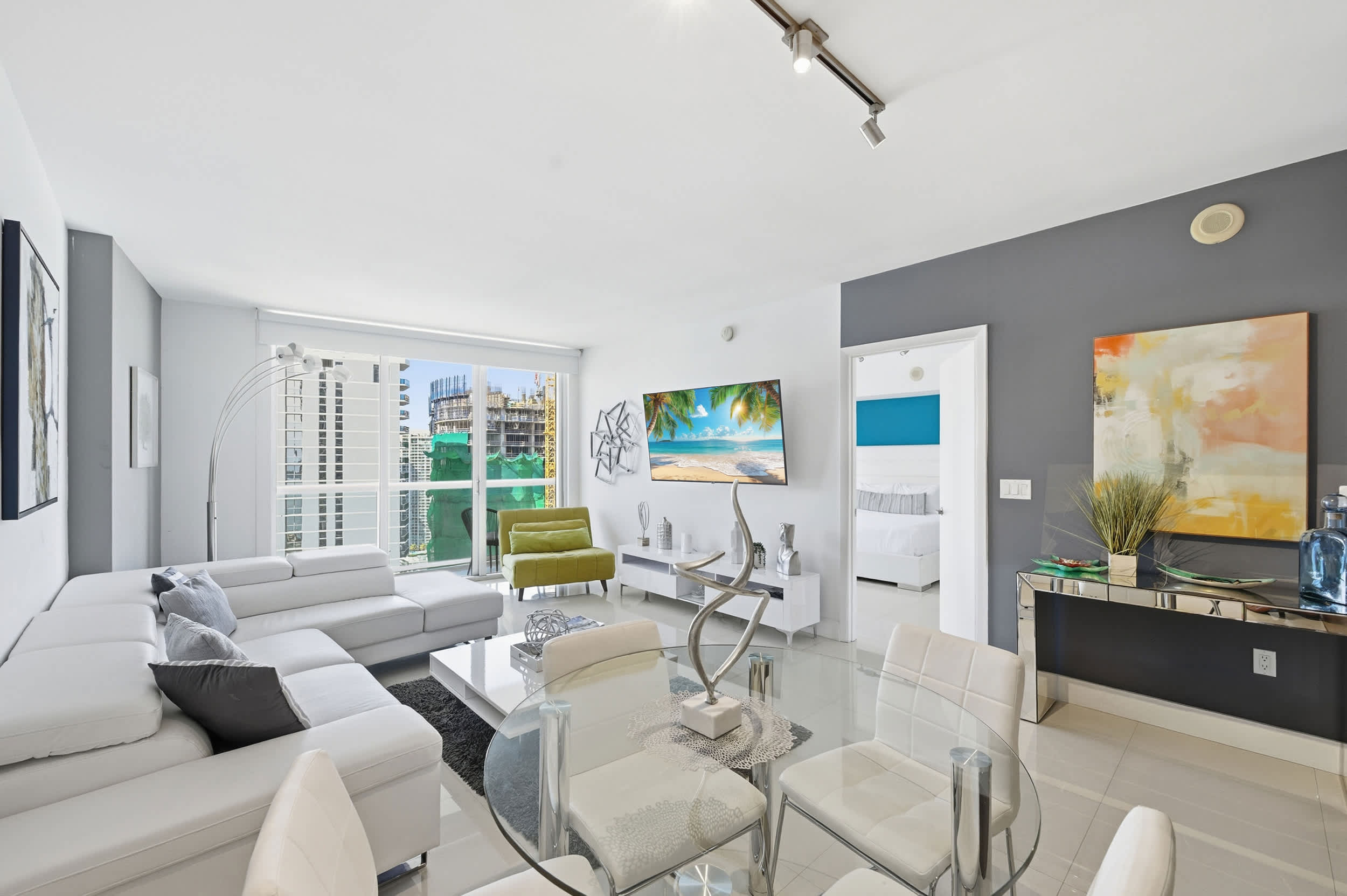 Luxury Brickell Condo with Balcony and City Views