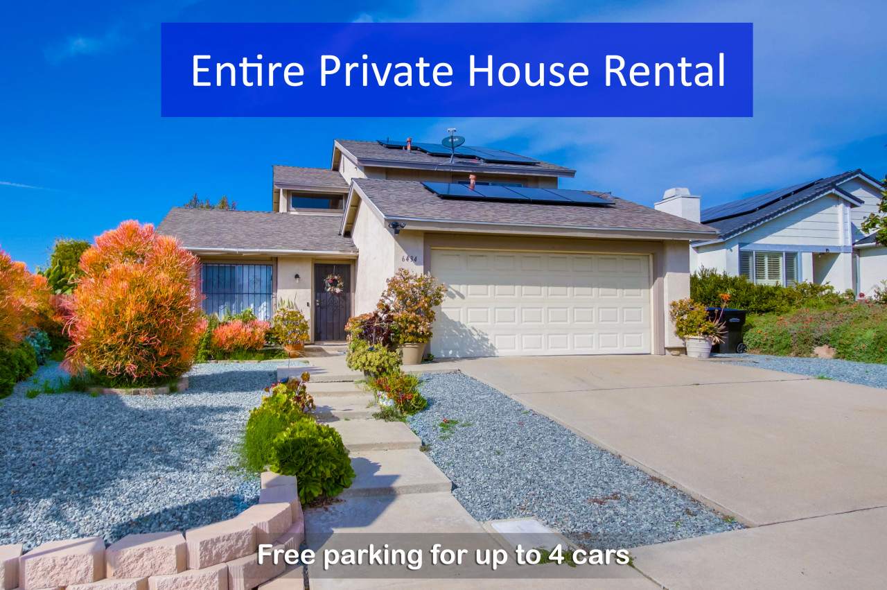 4BR - 3Bth, Big Yard, Garage, King Bed, Crib — San Diego, CA — vacation rental