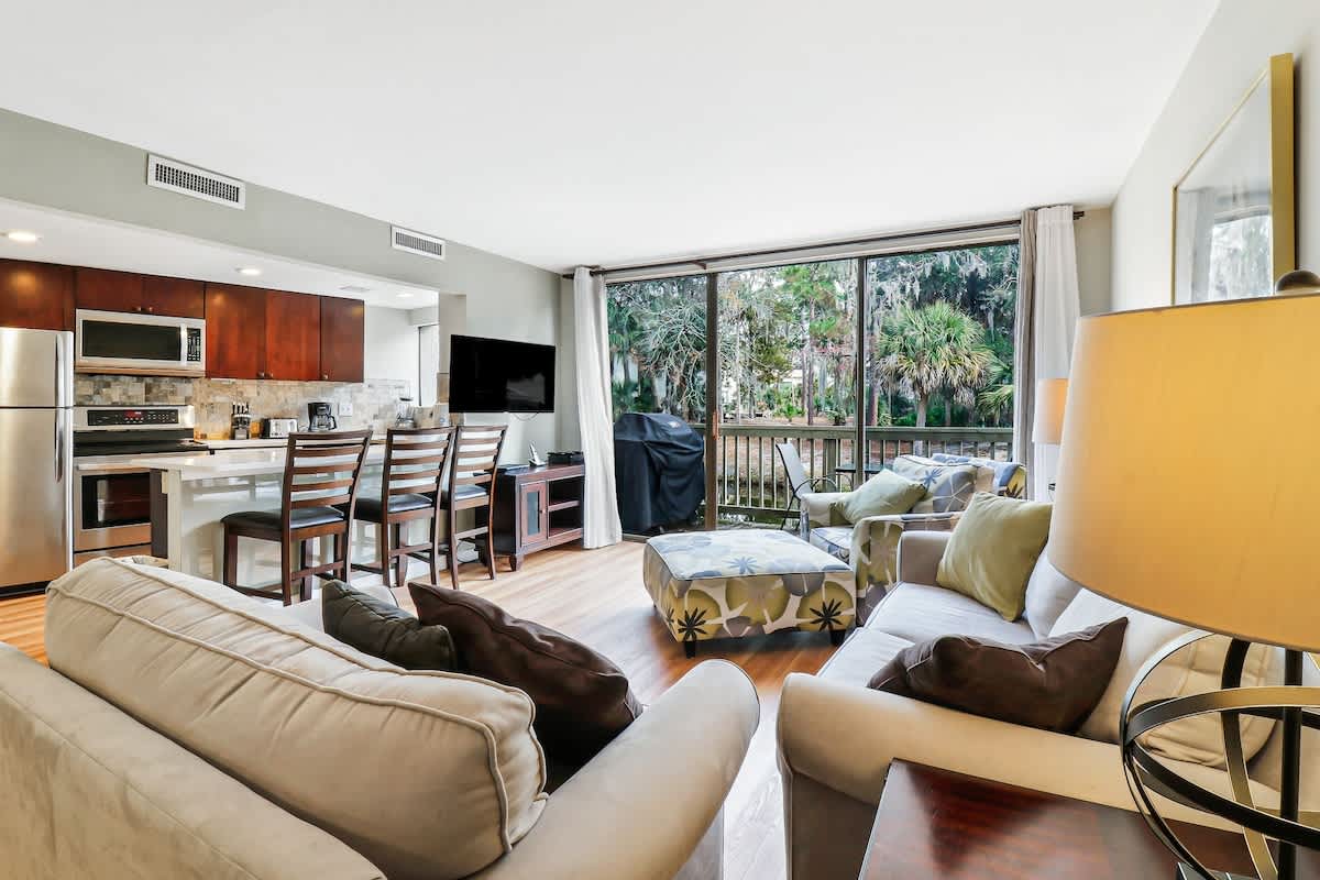 Tranquility Base - Steps to the Beach - 2BR 2BA