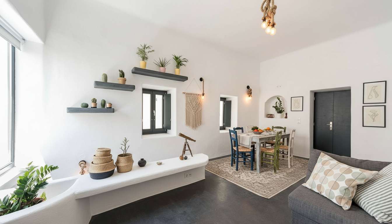 Dionysos Wine Authentic Stay 2 Bd Santorini Home — holiday rental in Santorini