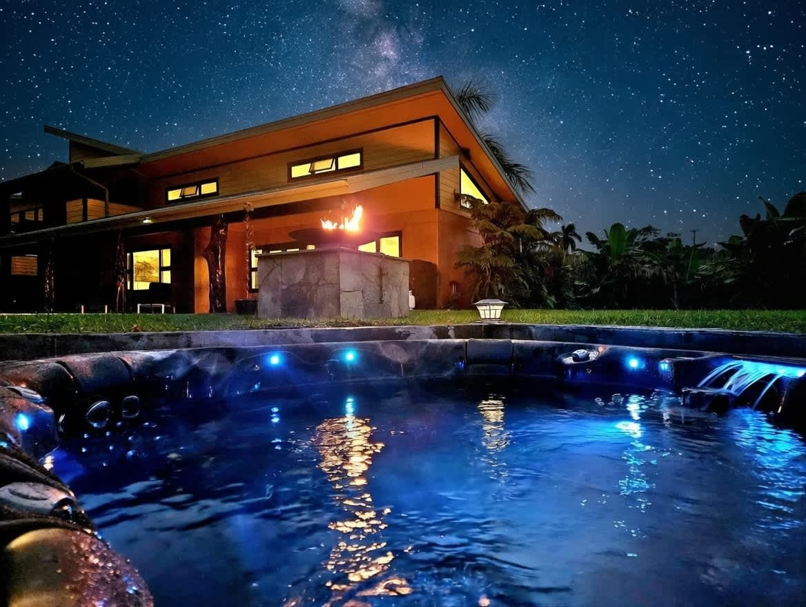 Oceanfront gated estate w/heated saltwater pool.