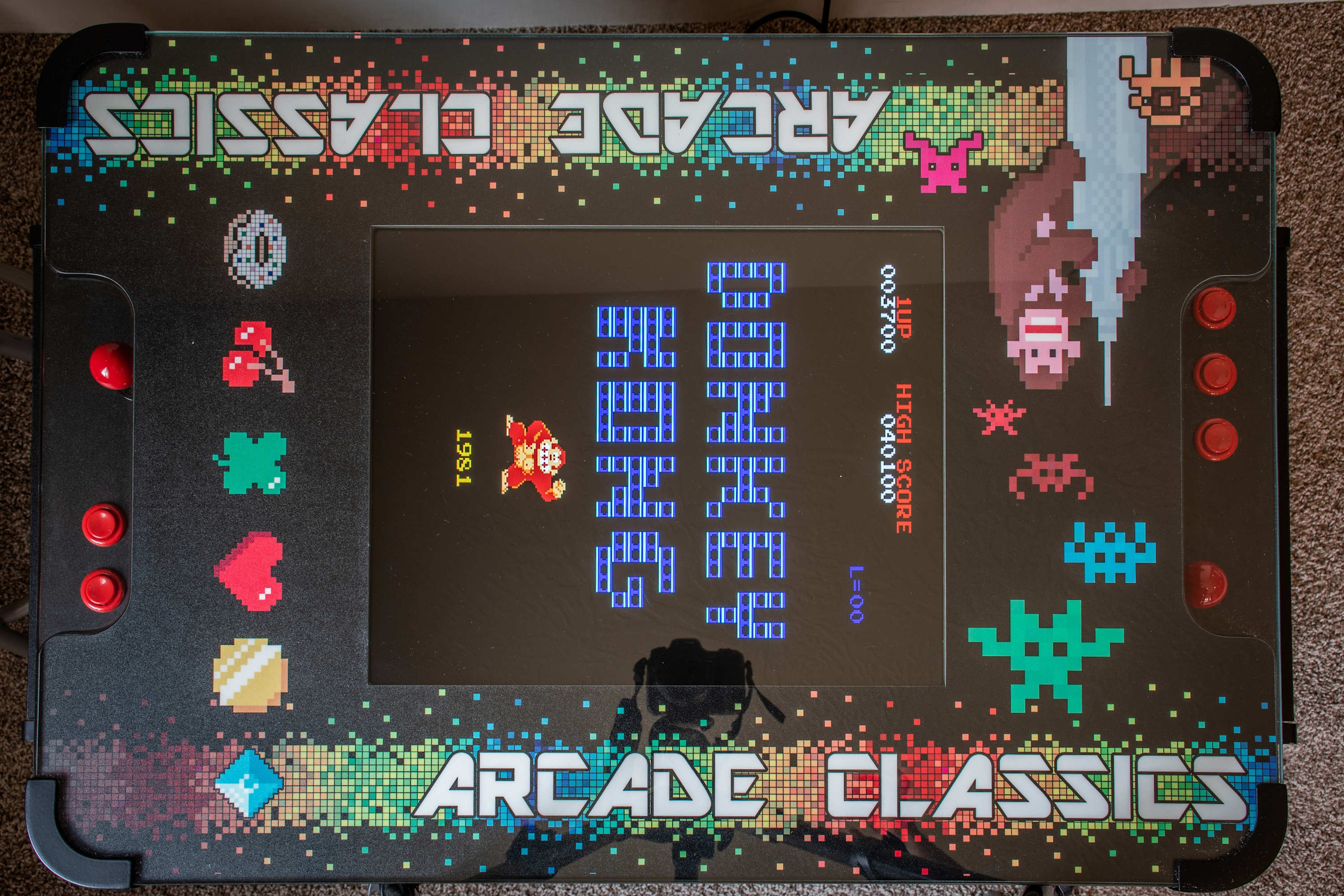 Donkey Kong arcade - relive the nostalgia
