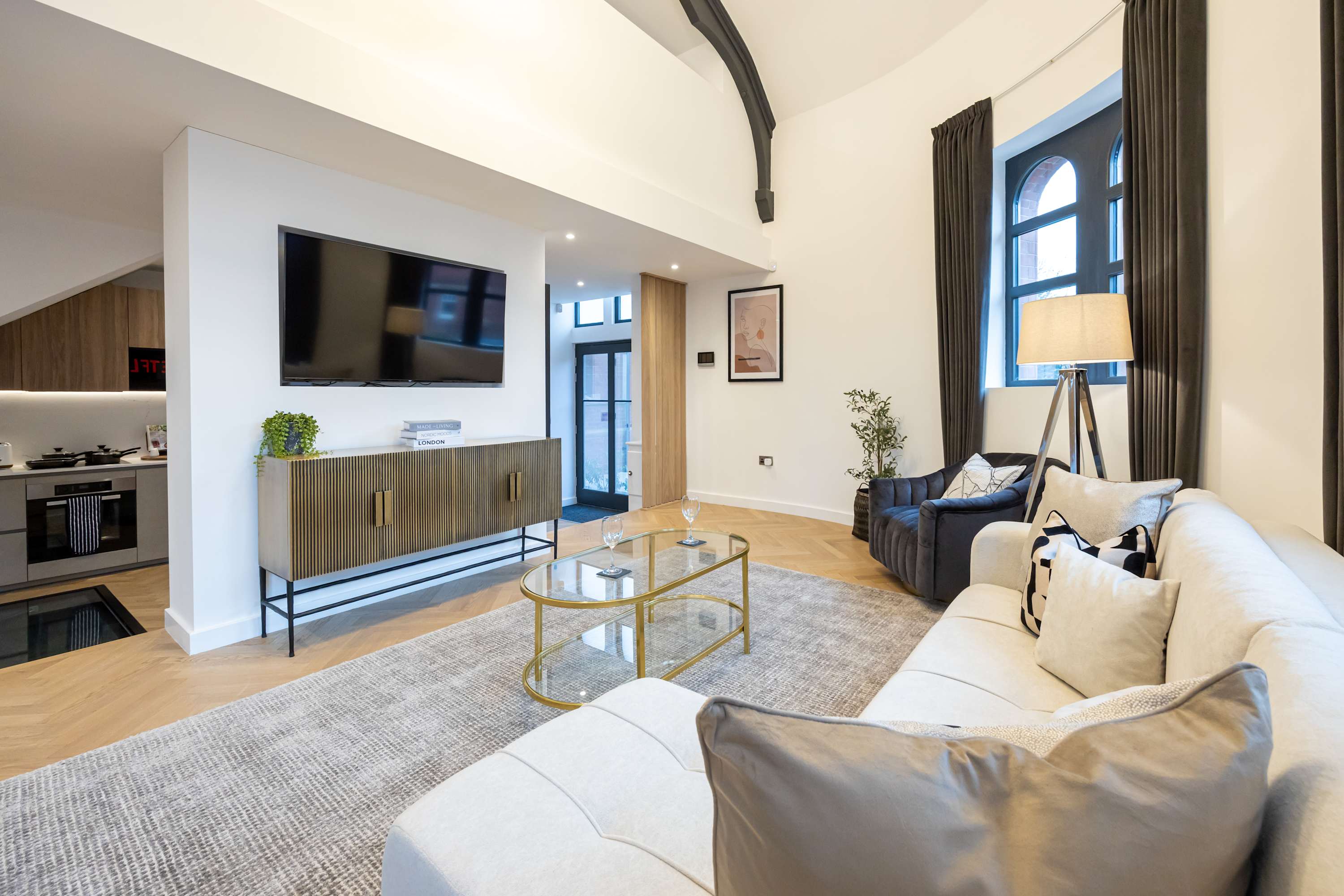 Luxury Church Conversion in Hale - Sleeps 4 in Cecil Road WA15 9NT - Property image 2 - VivreStays