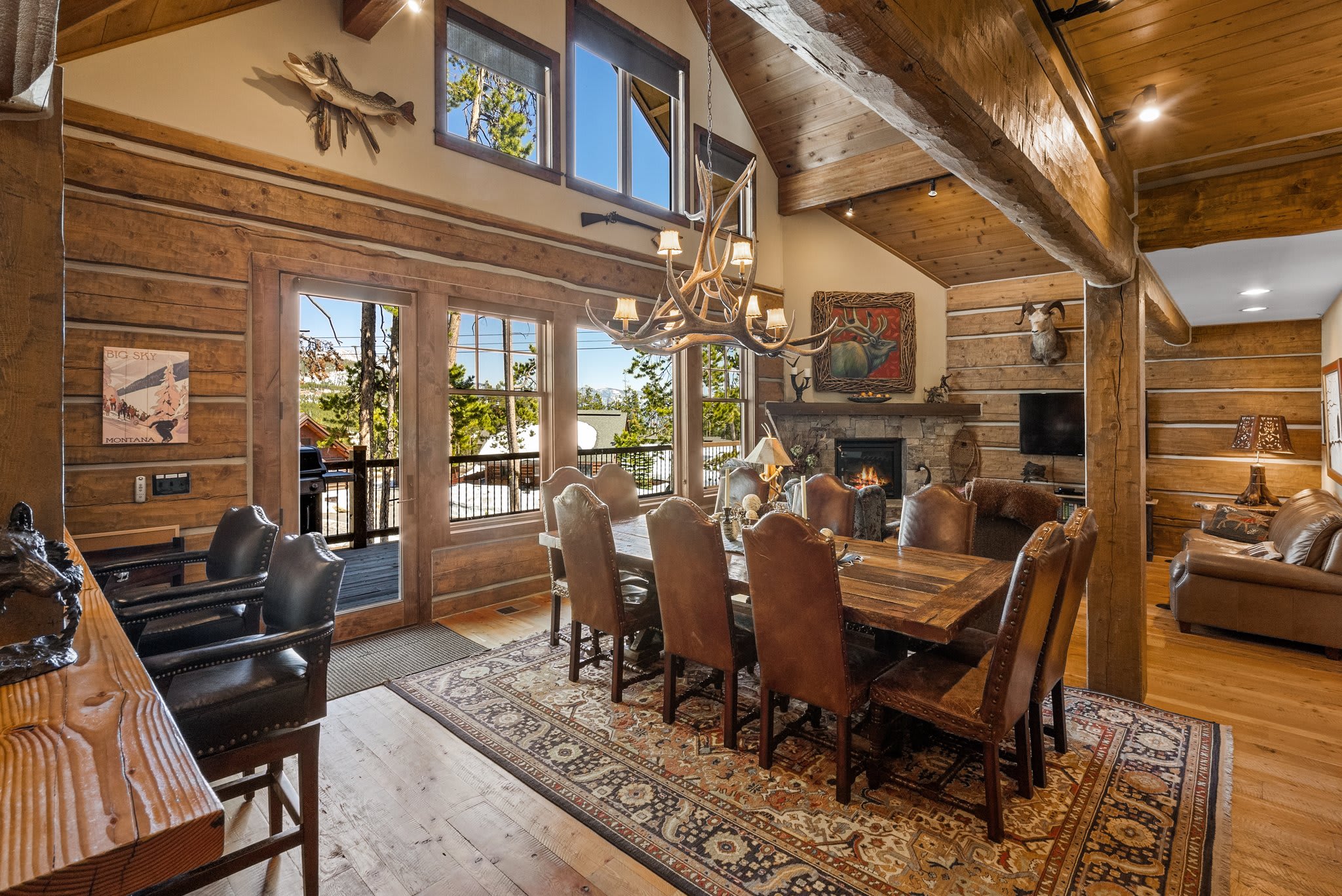 Luxury Powder Ridge Cabin - Ski-In/Ski-Out Access — Big Sky, MT — vacation rental