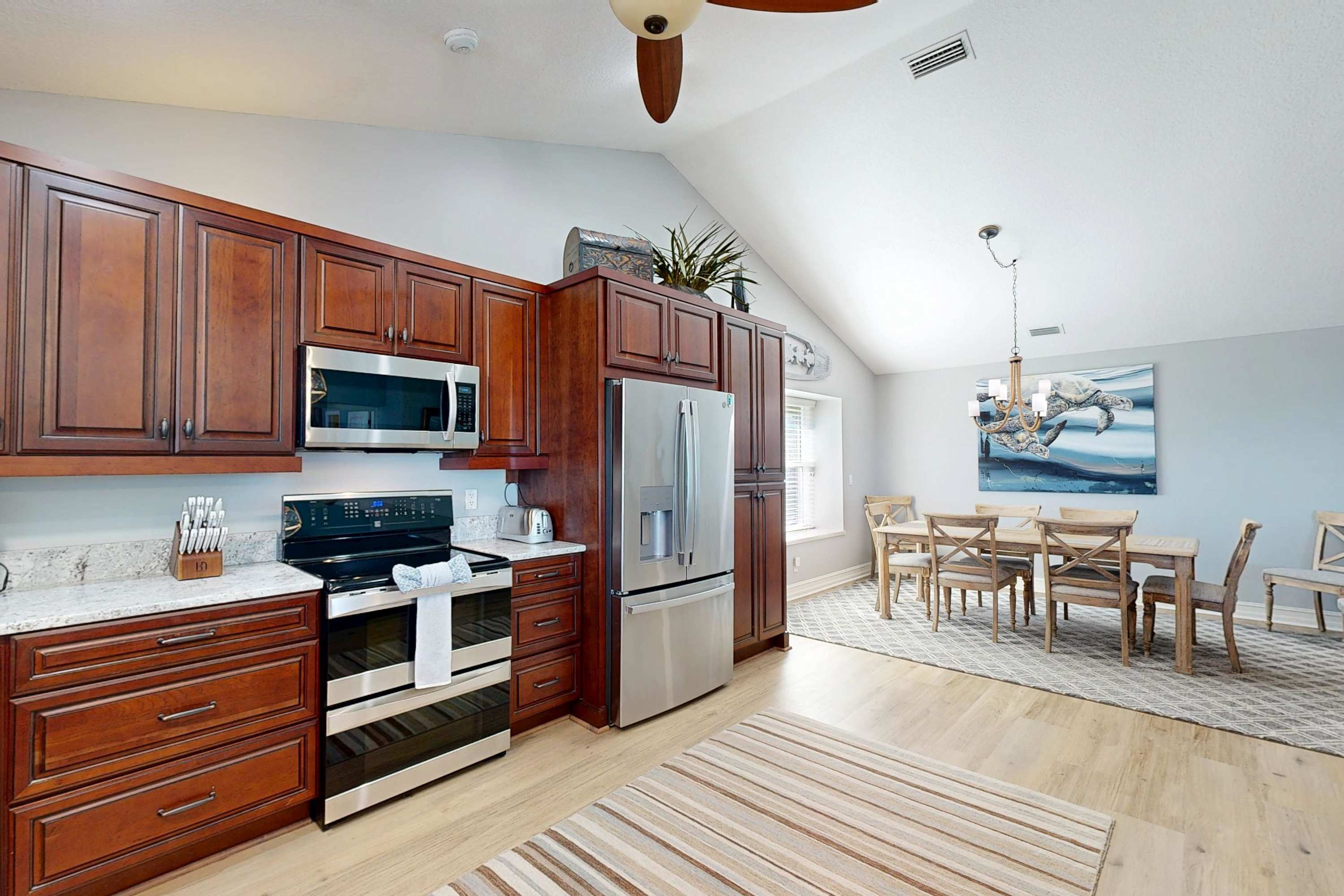 Beachfront 3BR with Pergola Deck and Beach Steps