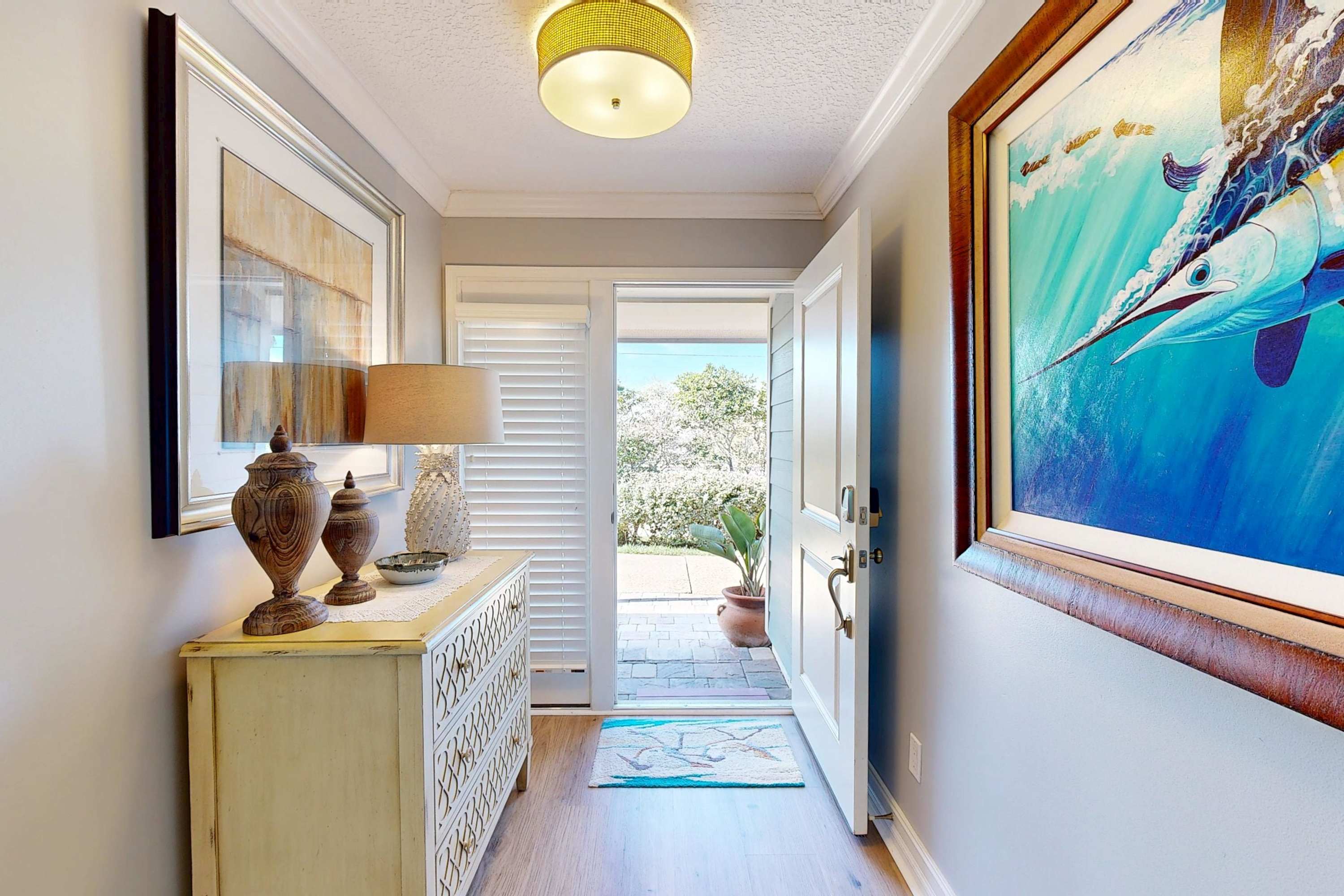 Beachfront 3BR with Pergola Deck and Beach Steps