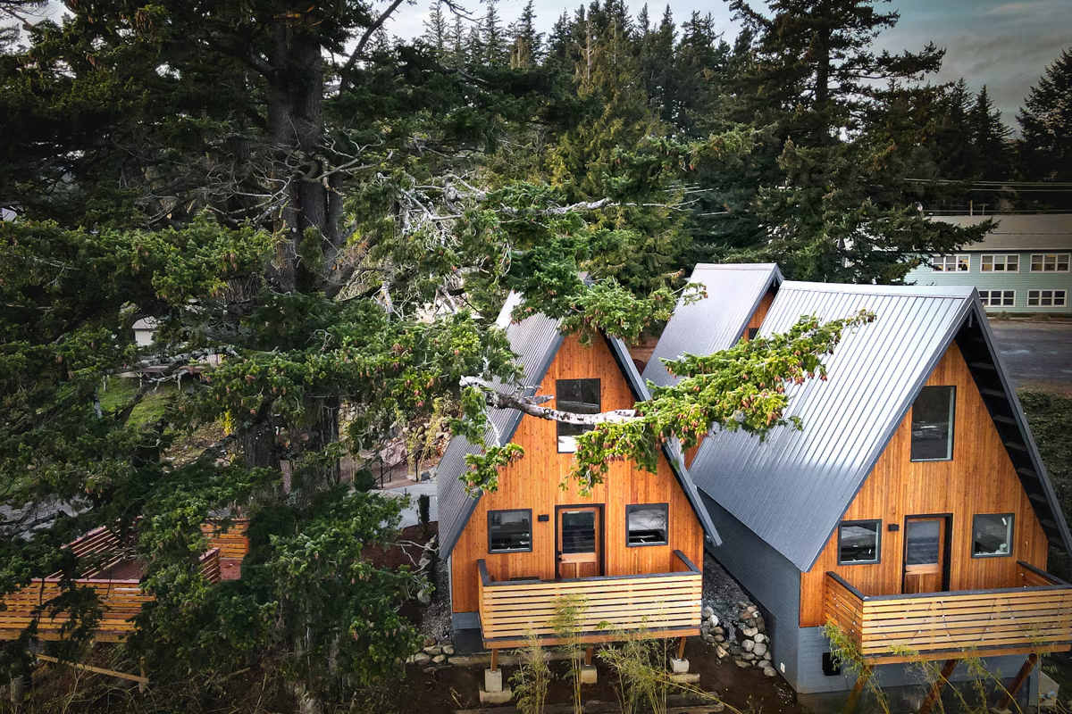 The Return to Stone - A-Frame Cabin with Soaking Tub — Stevenson, WA — vacation rental