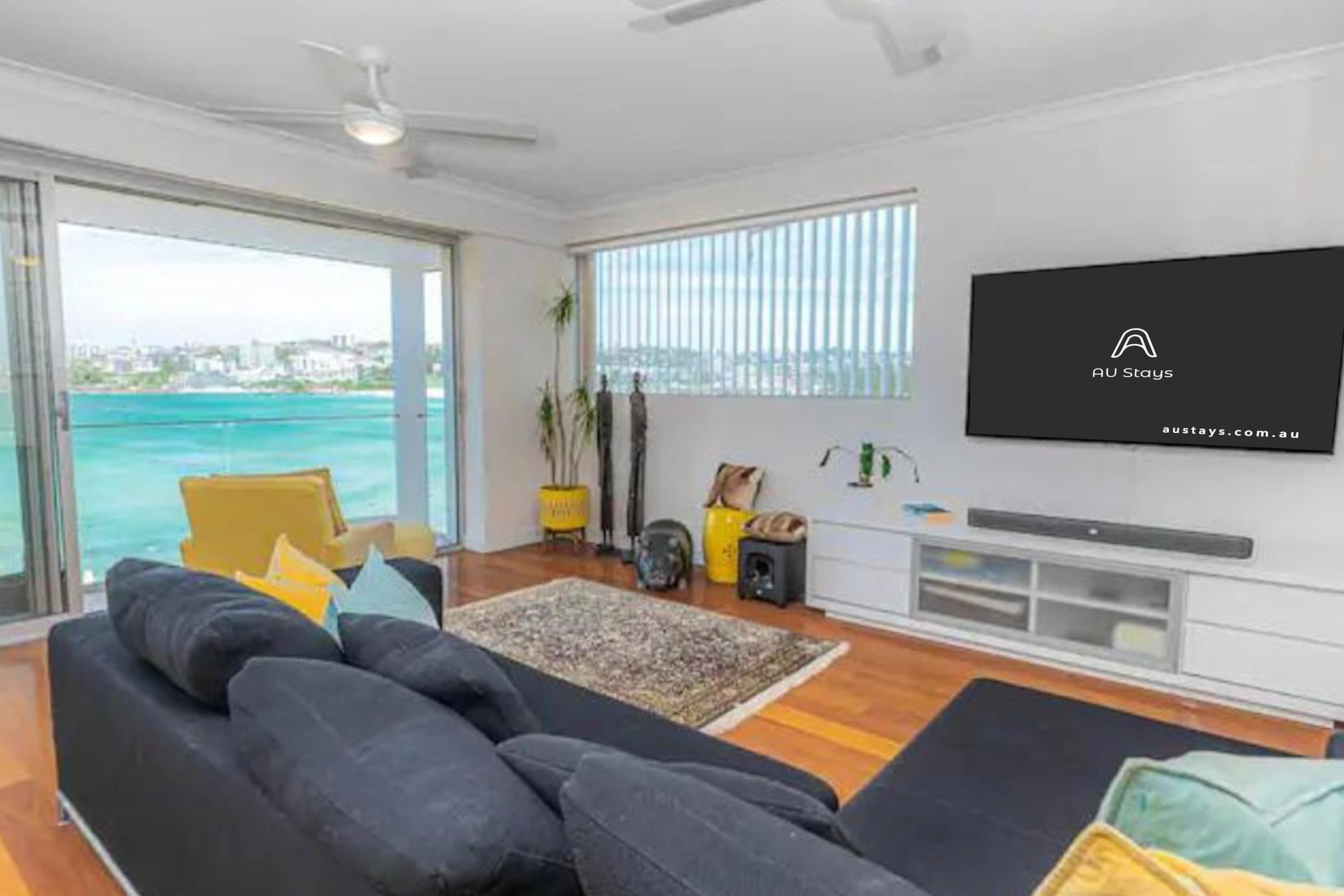 Ocean view luxury 3 bedroom home with balcony