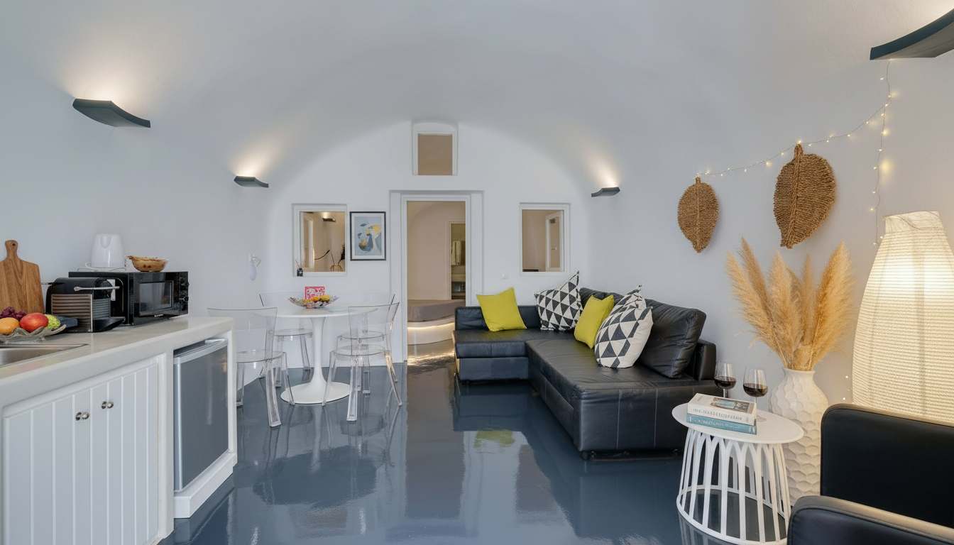 Afrodite Sea View Beauty with Rooftop Jacuzzi in Santorini — photo 3