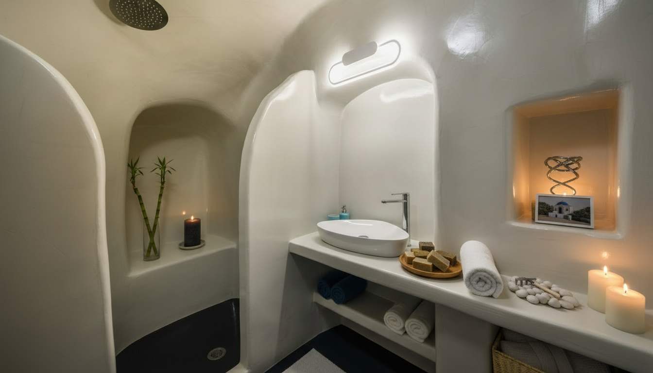 Ira Sea View Couple Studio with Rooftop Jacuzzi in Santorini — photo 3