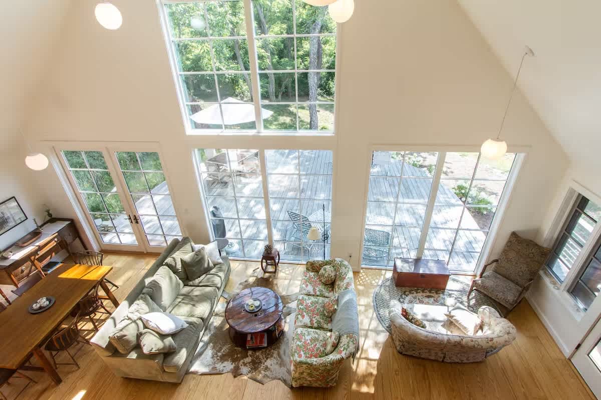 New 2026 Private Two Acre North Chatham Escape with Marsh Views Decks and a Hot Tub 4