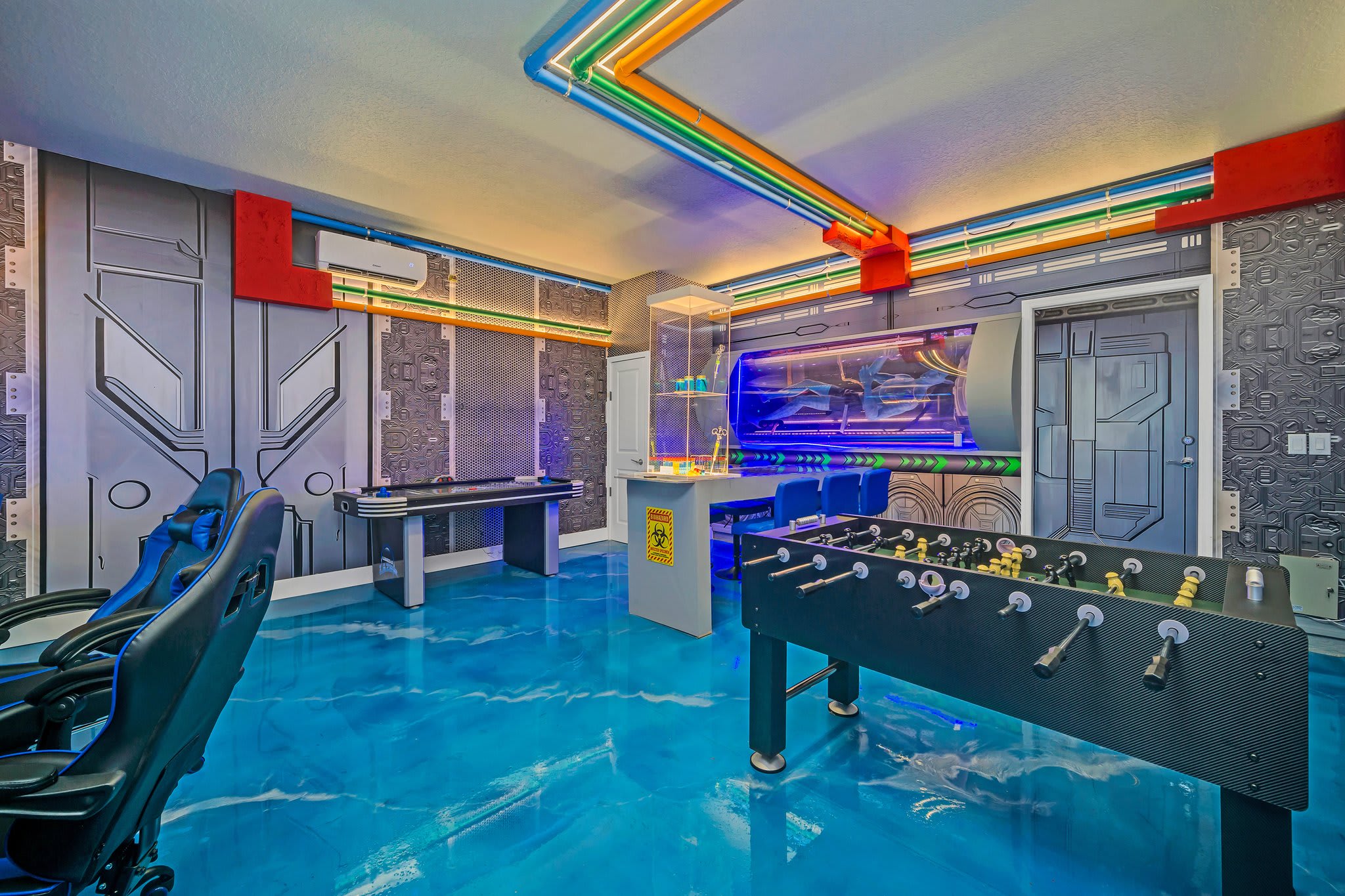Family resort home w/ Avatar & Mario themed spaces