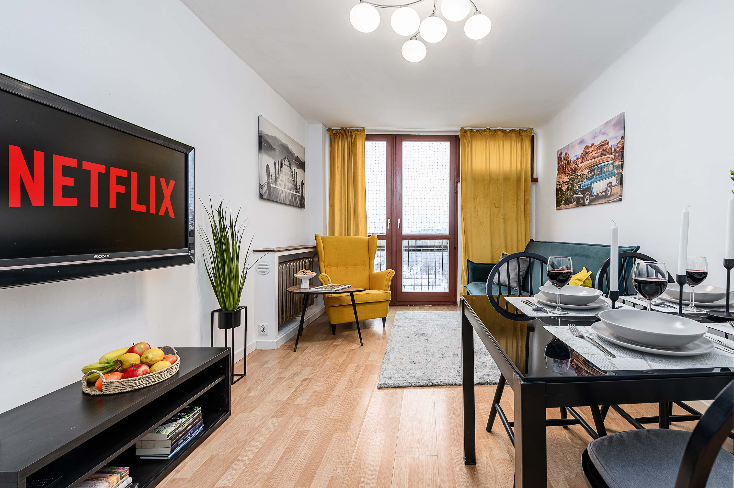 Lumina comfy 3-room apartment near the city center