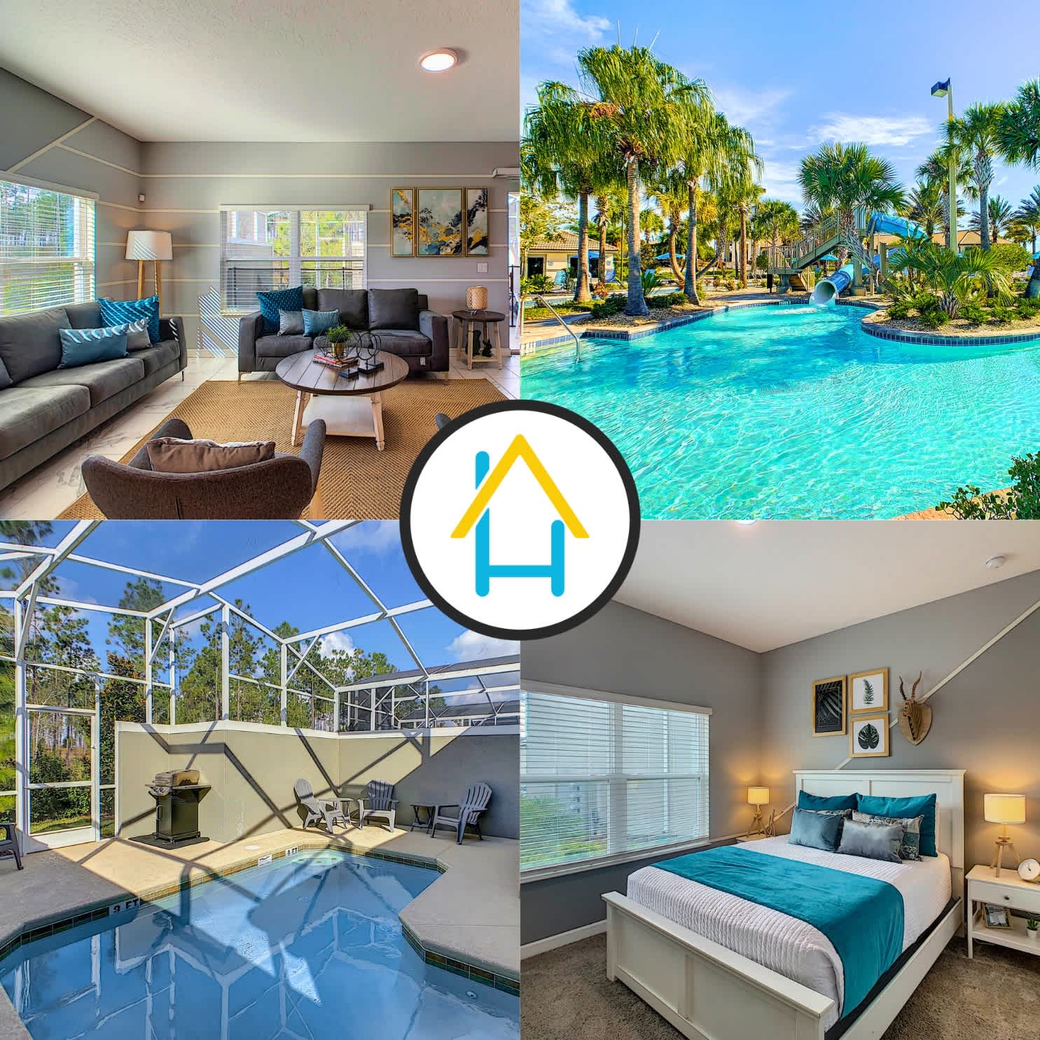 Luxury Reunion Home: Private Pool & Theme Park Access — Four Corners, FL — vacation rental