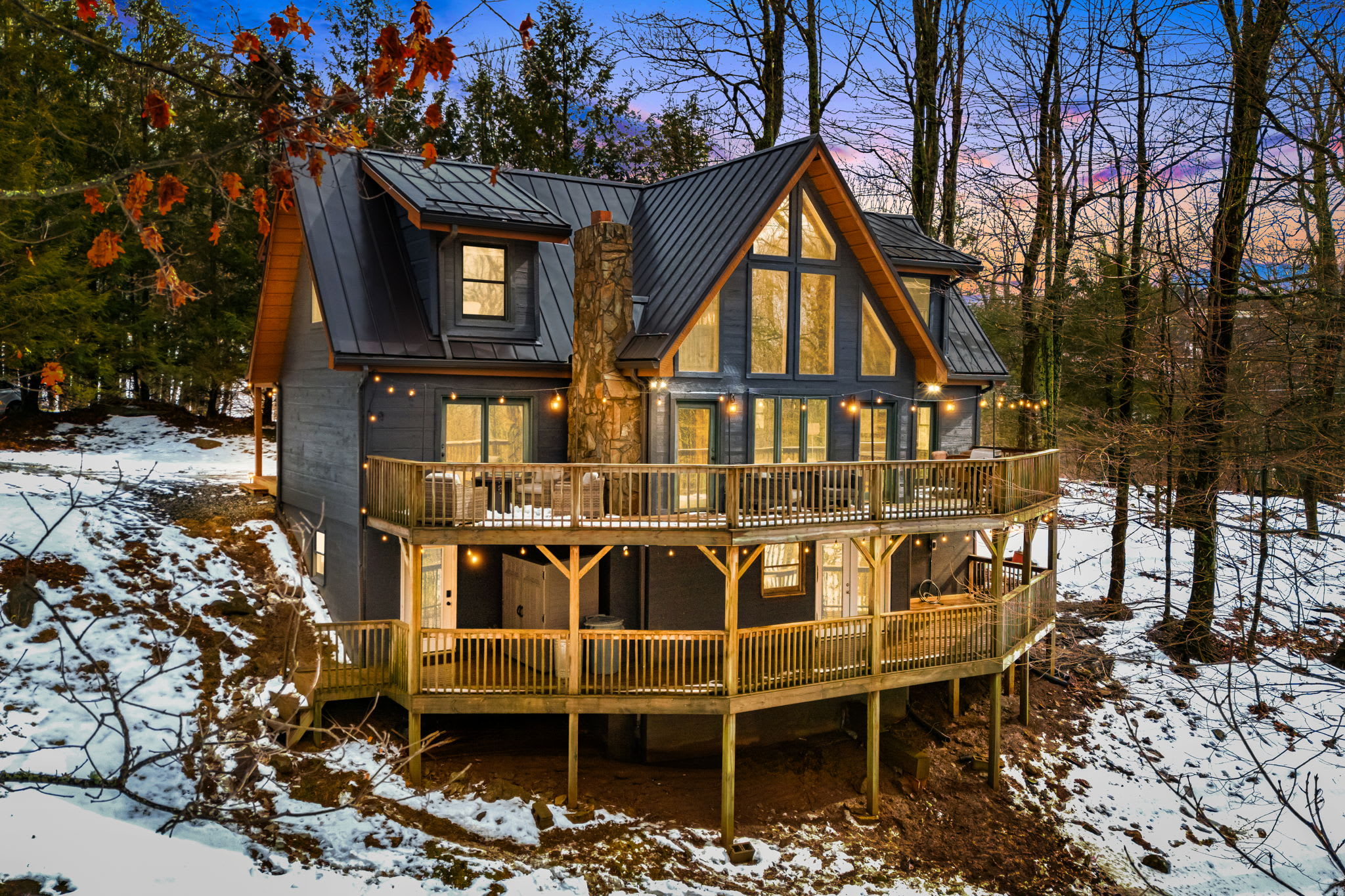 Lobo Lodge - Movie Theatre - Games - Stunning View — Mars Hill, NC — vacation rental