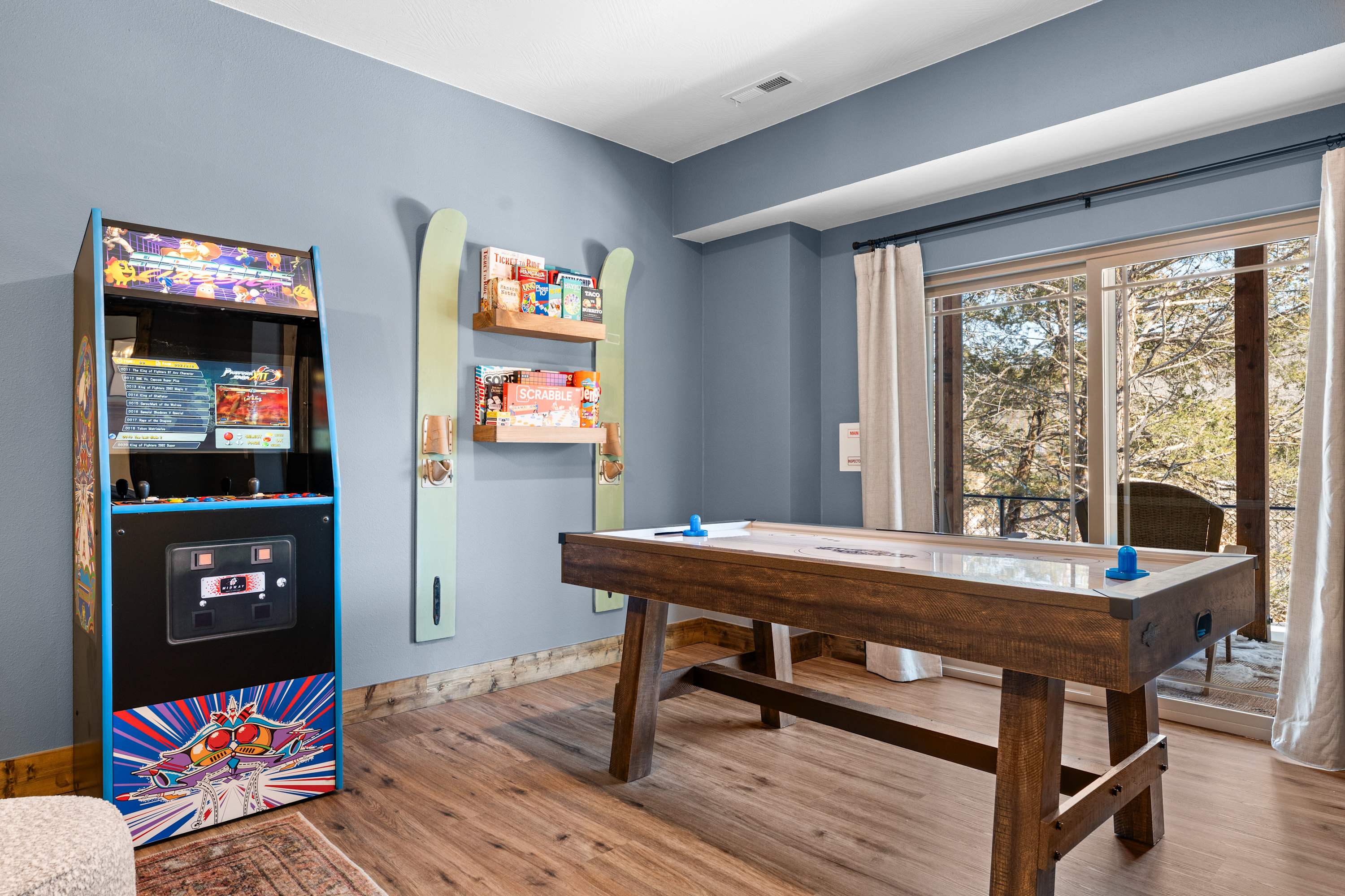 Unleash your competitive side with a family game night downstairs!​