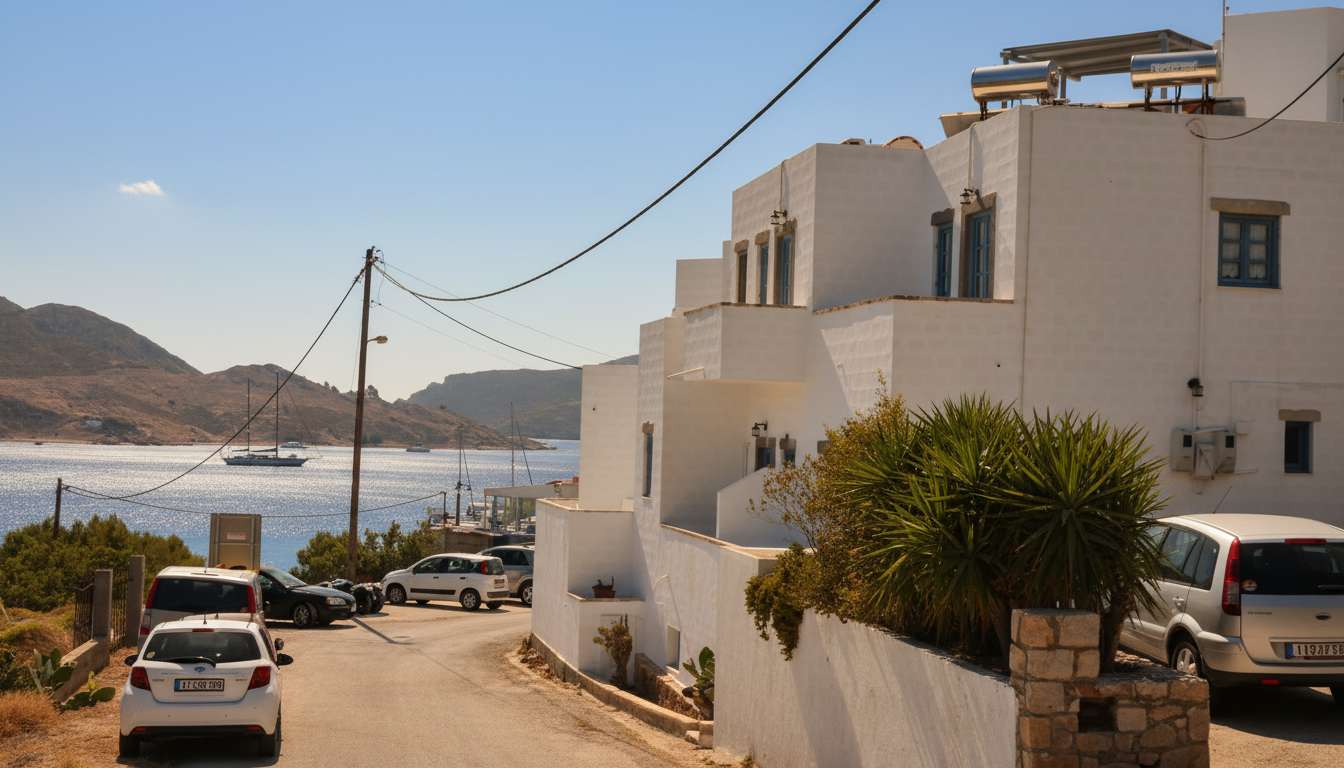 Peaceful Studio for 3 Walk to Grikos Beach in Patmos — photo 3