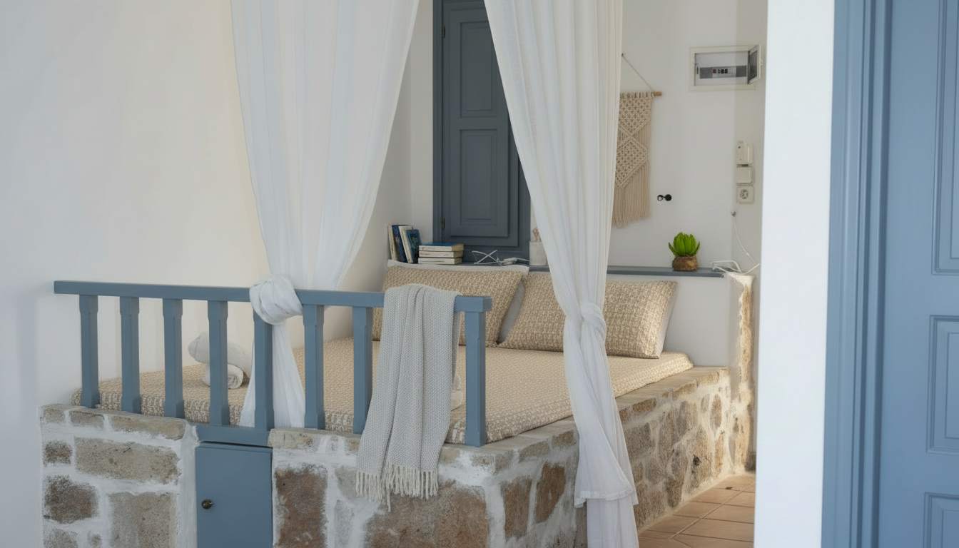 Authentic Patmos Studio for 3 Near Grikos Bay in Patmos — photo 5