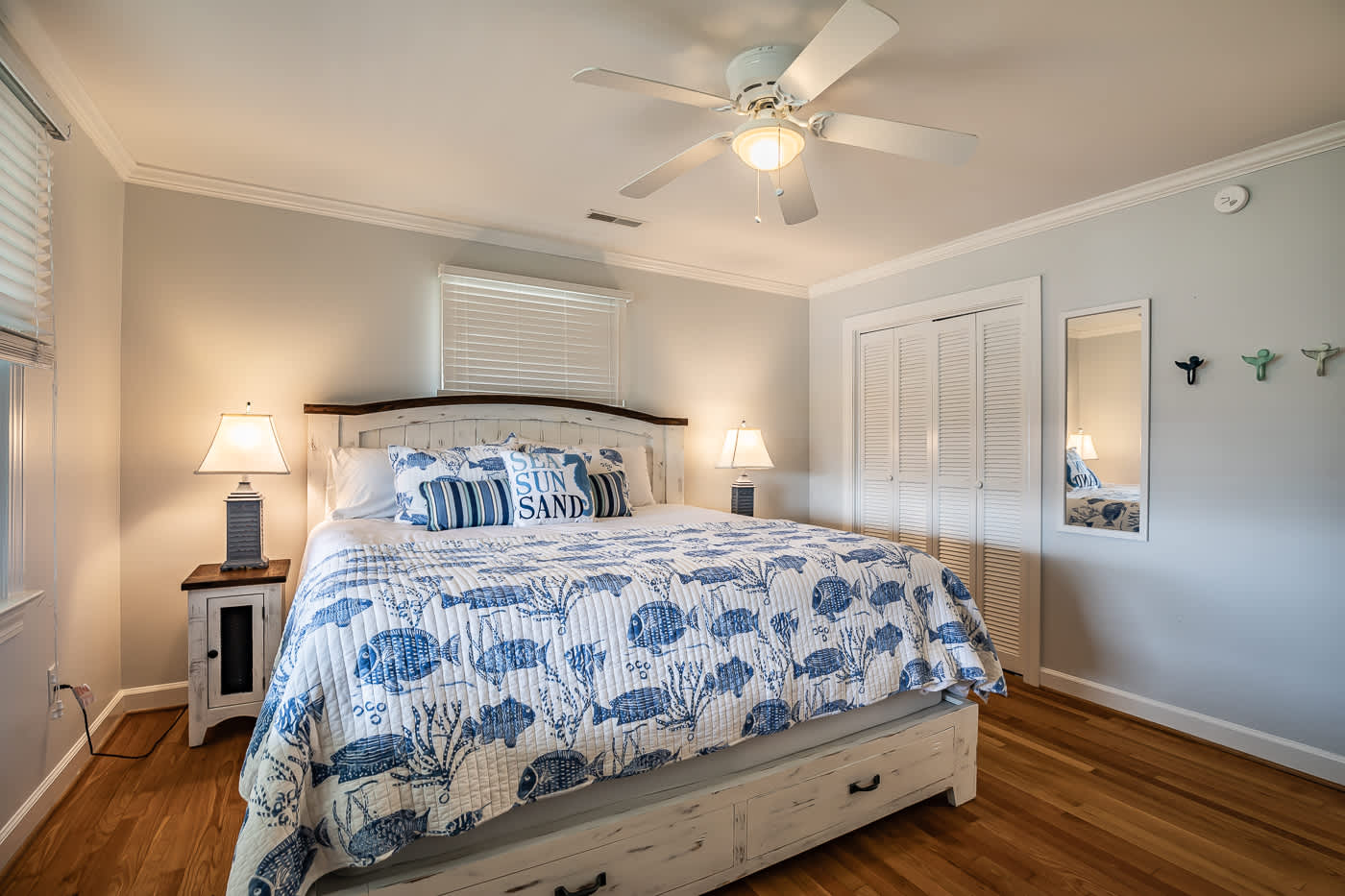 Primary Bedroom with King Bed and Full En Suite Bathroom