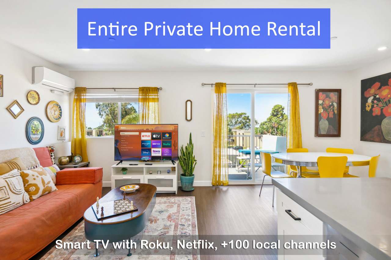 Entire 3BR/3Bth w Balcony 10 min to SD Gaslamp, DT — National City, CA — vacation rental