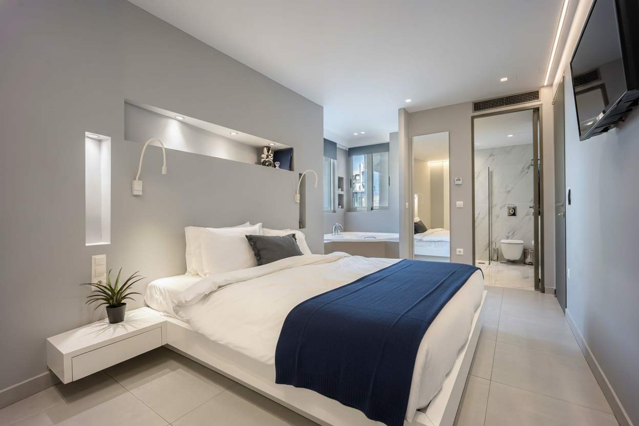 Spacious 2BR in Psirri  2Baths  & Acropolis View