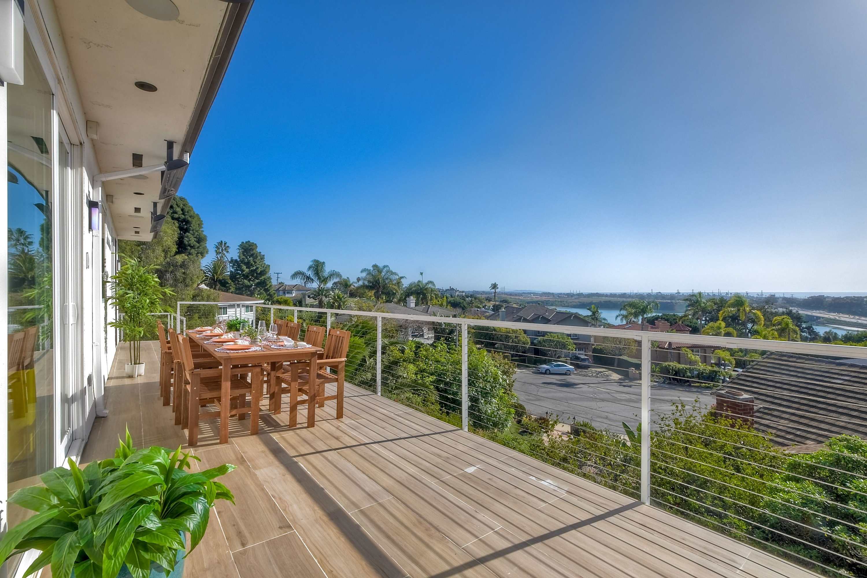 Morning coffee hits different with a peek of the Pacific