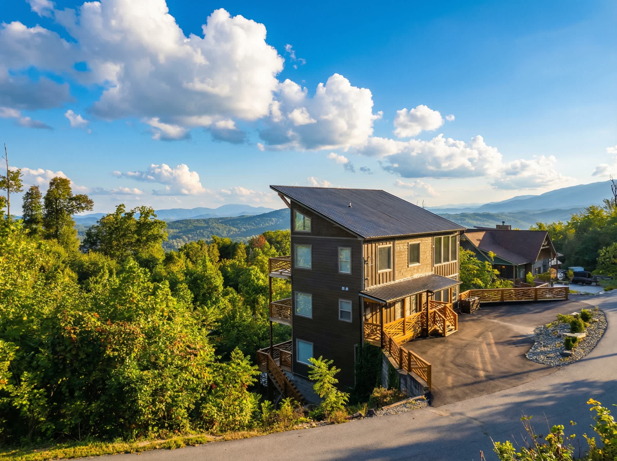 Urban Chic – Mountain Views, Hot Tub & Game Room — Gatlinburg, TN — vacation rental