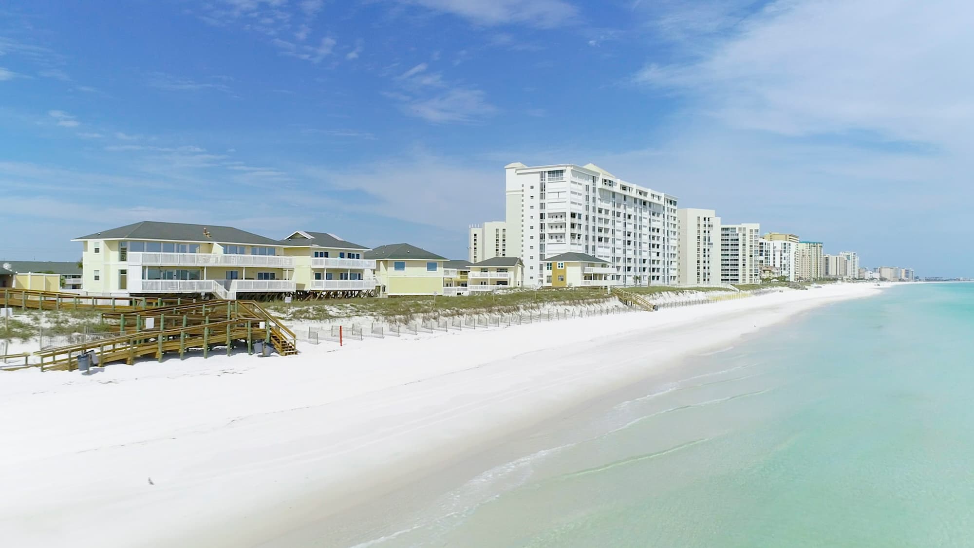 Private beach access for Sandpiper Cove guests