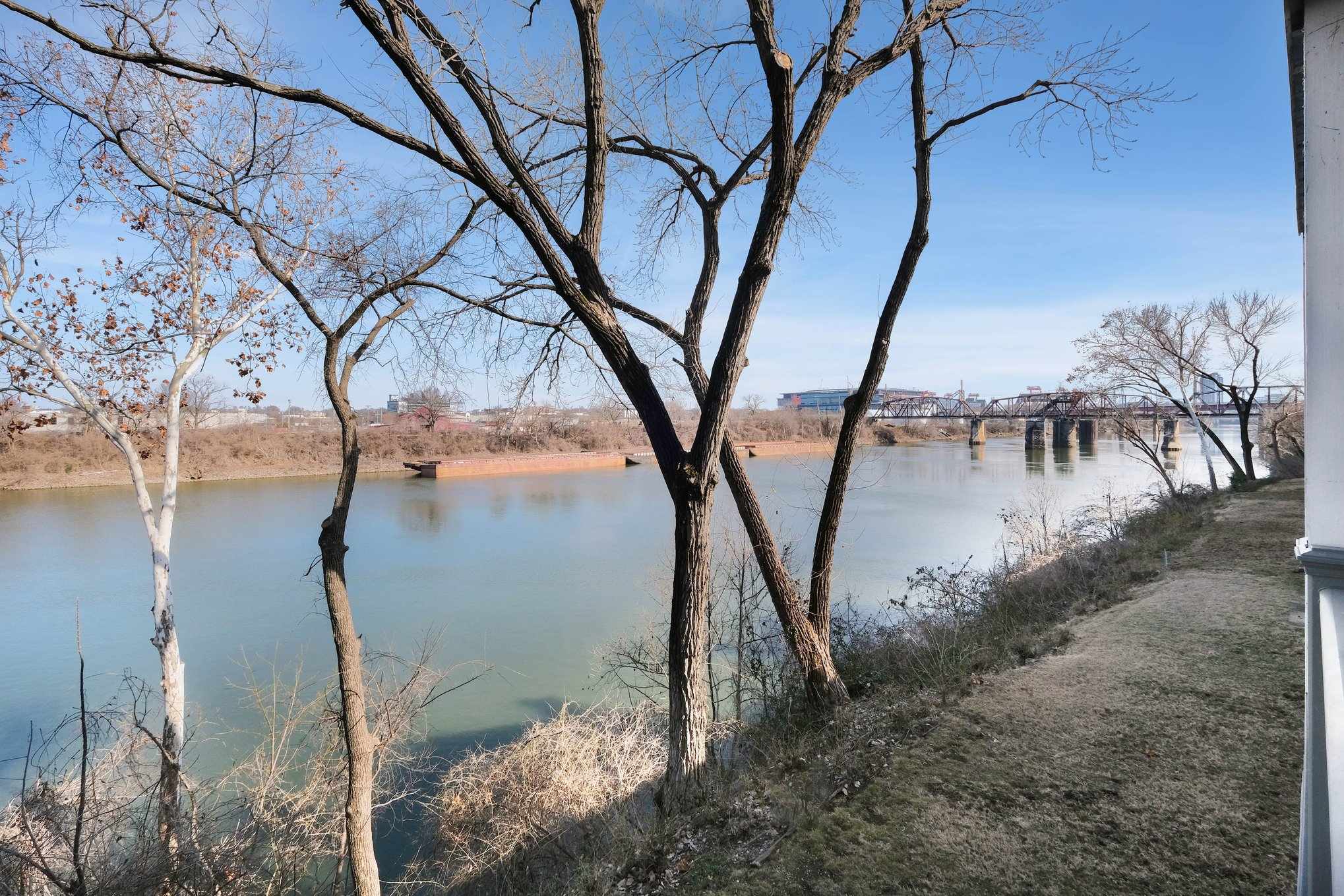 Relish in the serenity of riverfront views