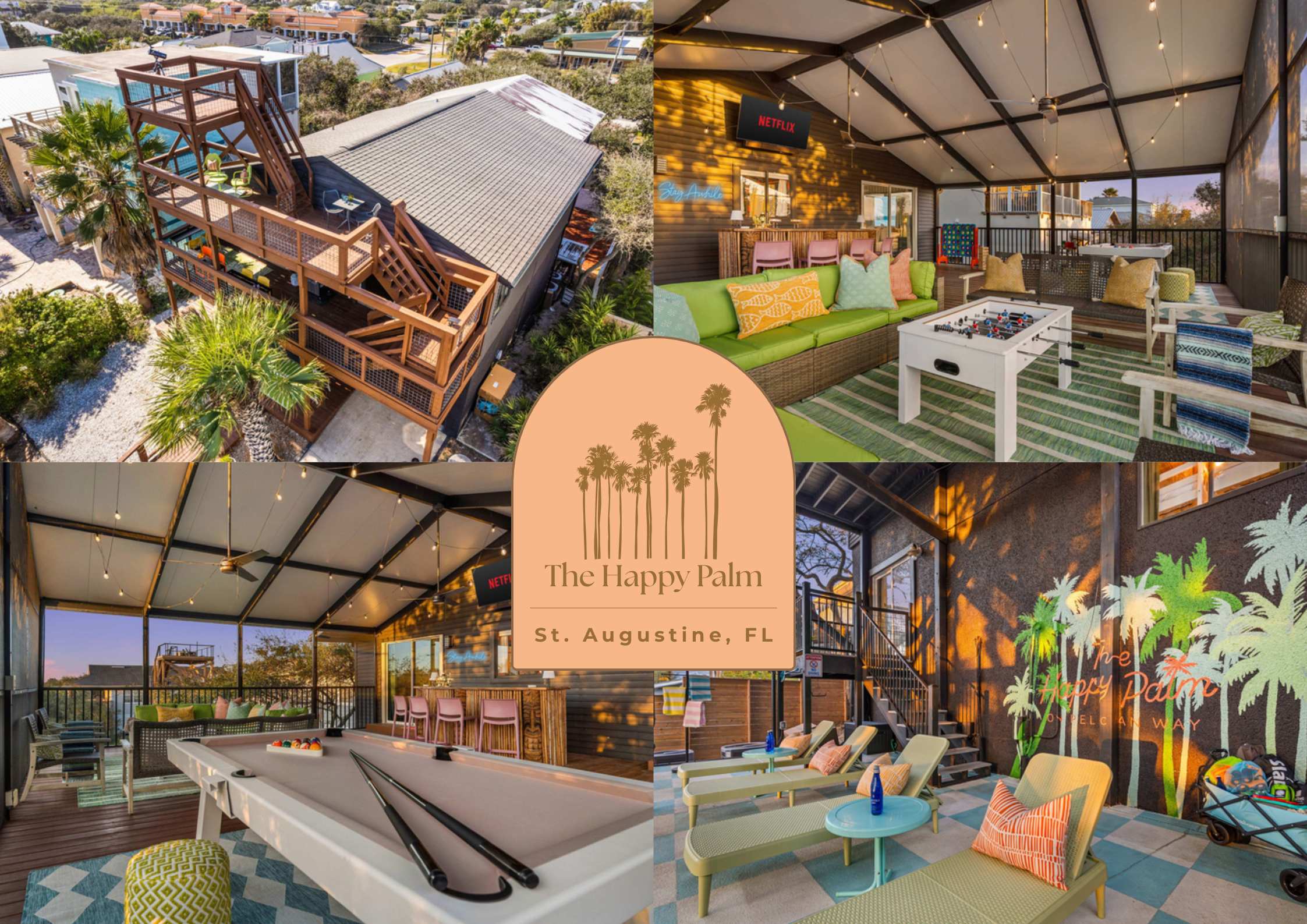 Ocean Views • Private Heated Pool • Walk to Beach — St. Augustine, FL — vacation rental