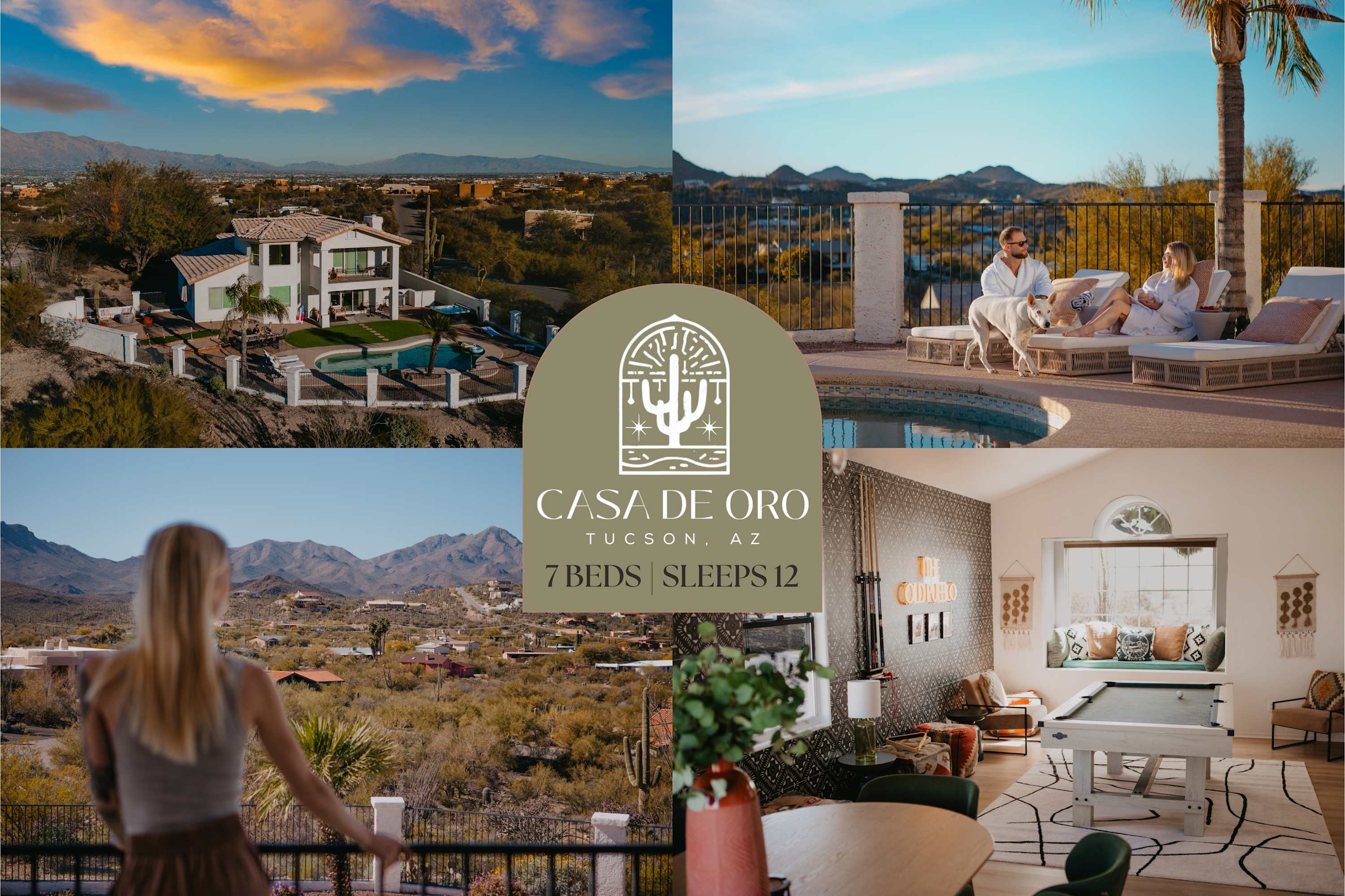 Casa de Oro: 360° Desert Views, Pool & Spa