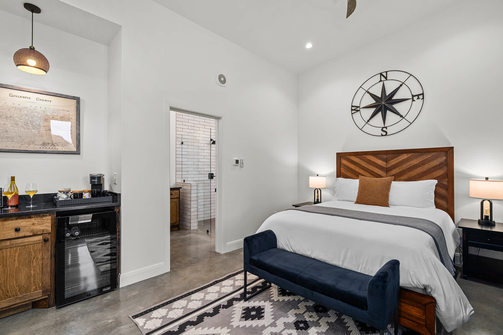 Blackstone Casita at Featherstone Winery — Stonewall, TX — vacation rental