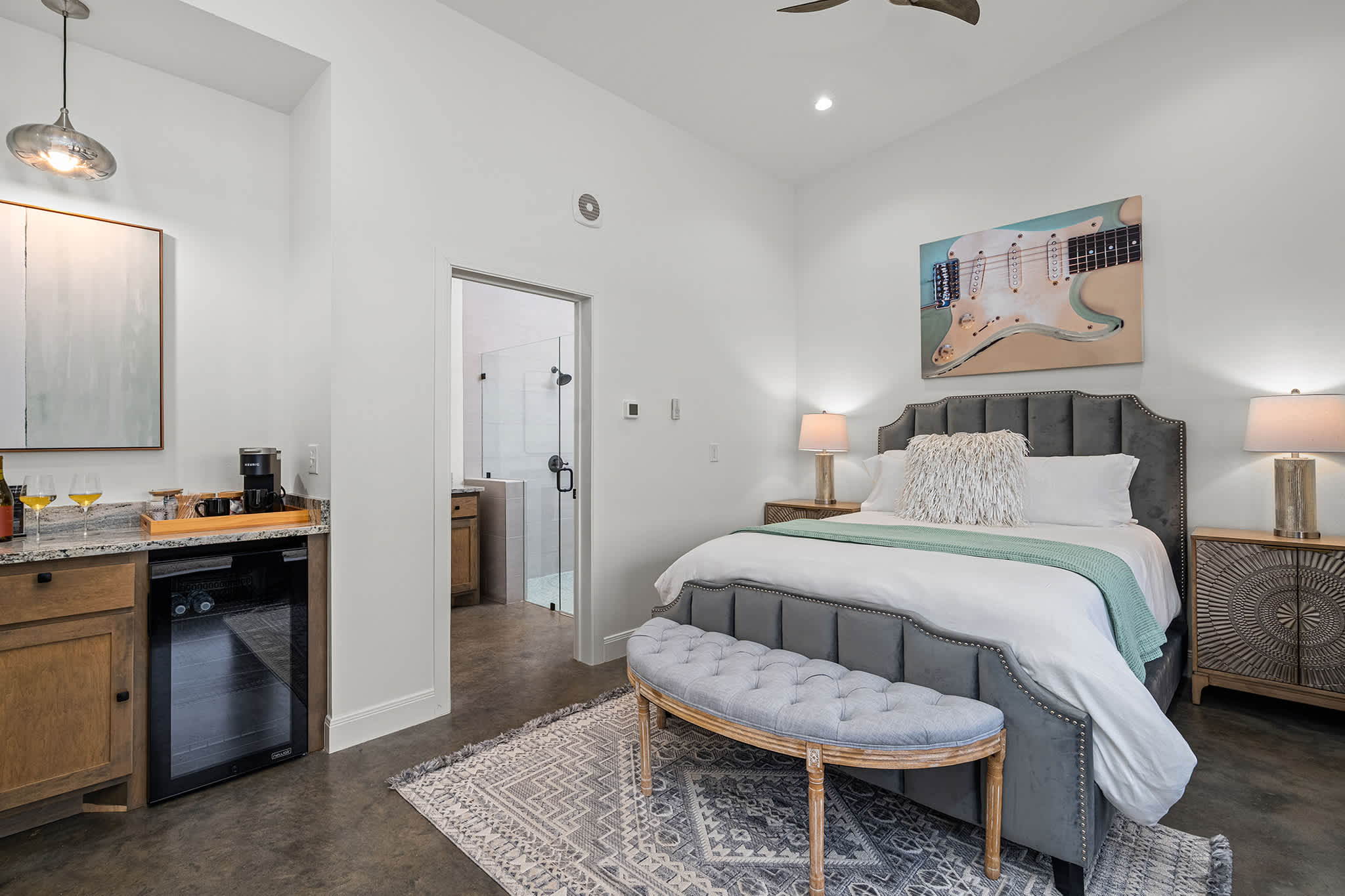 Silverstone Casita at Featherstone Winery — Stonewall, TX — vacation rental
