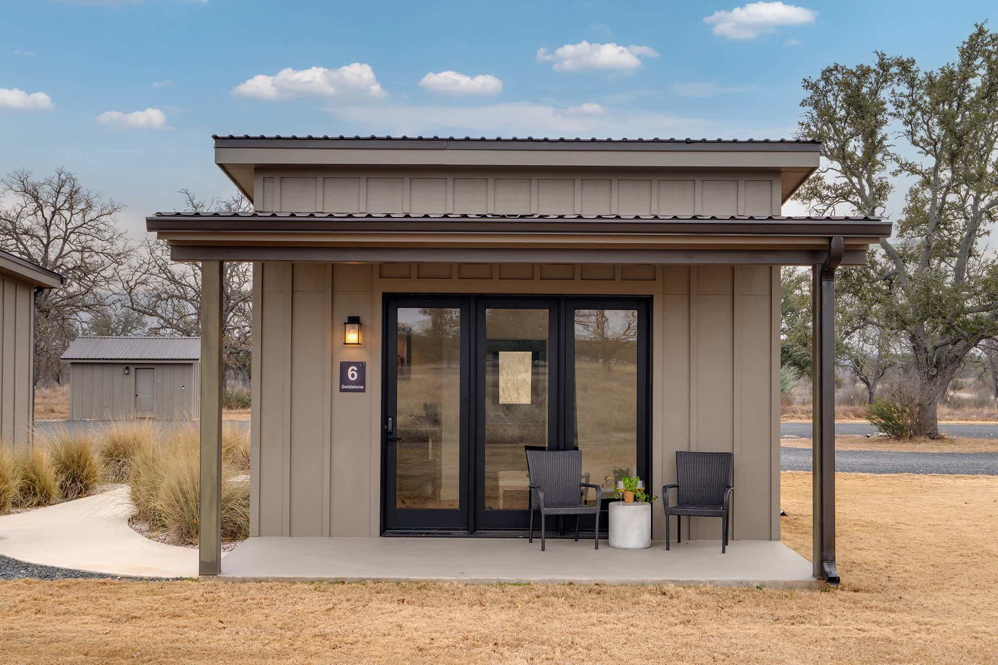 Goldstone Casita at Featherstone Winery — Stonewall, TX — vacation rental