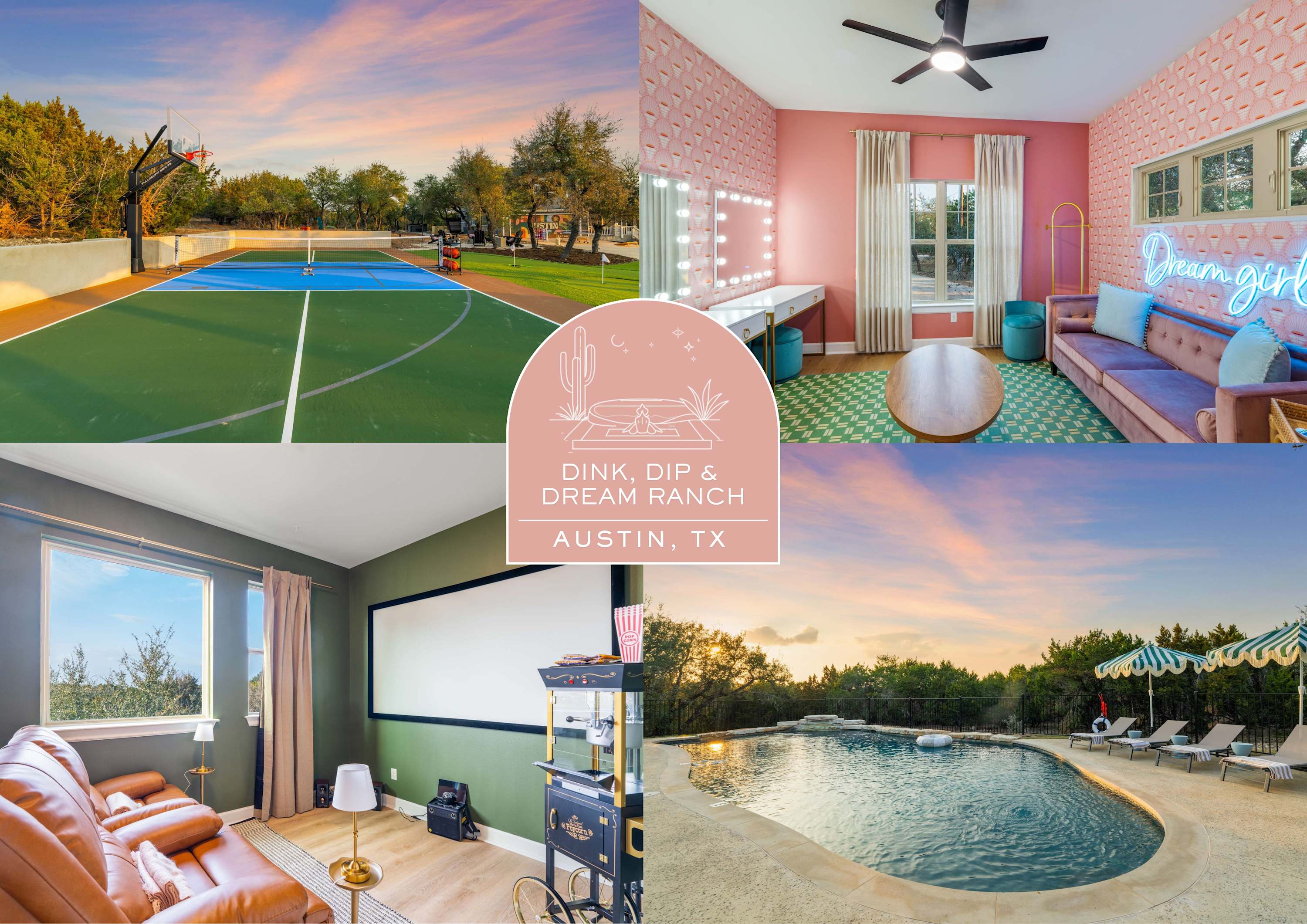 Dink, Dip, & Dream - Pickleball - Pool - Putt Putt